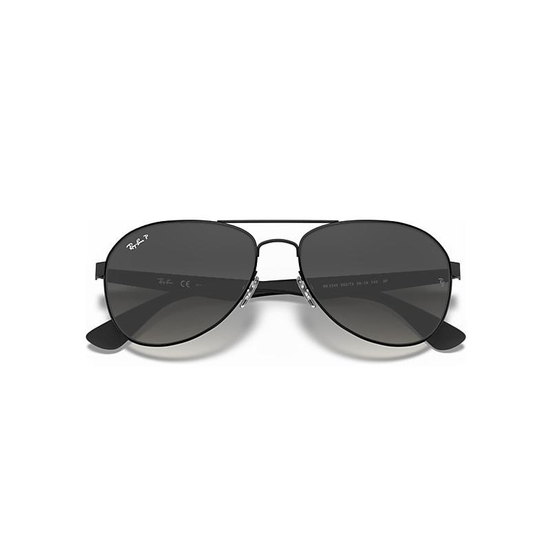 Ray-Ban Aviator Classic Sunglasses Frame Green Lenses Polarized Product Image