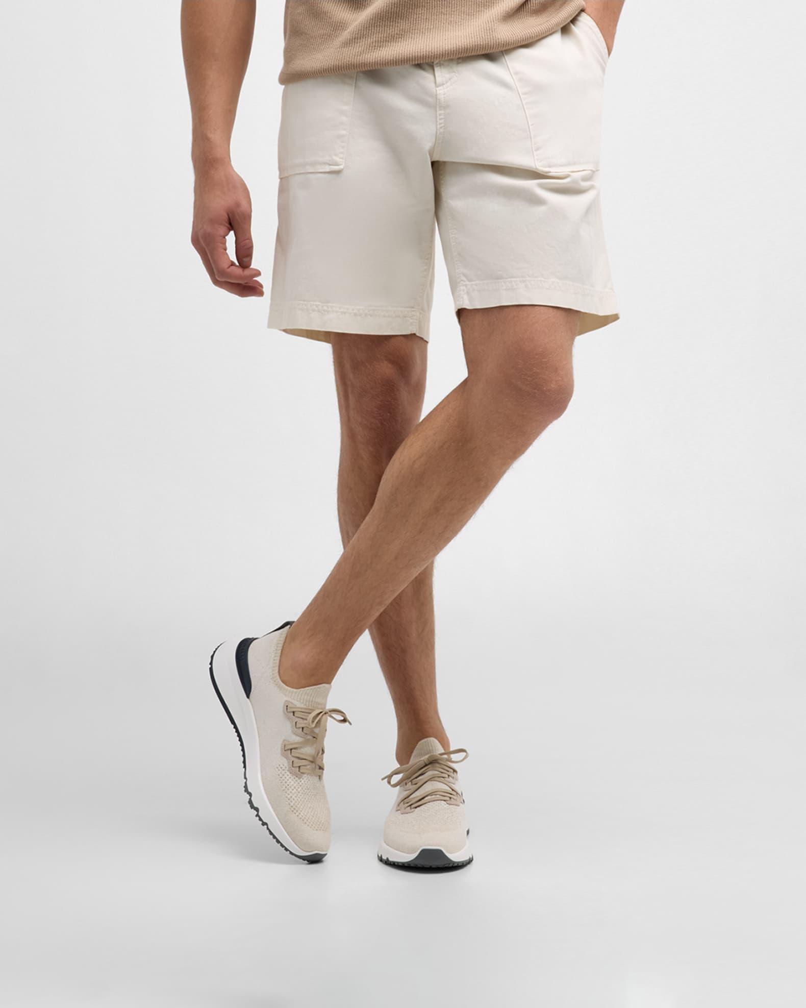 Men's Melange Knit Runner Sneakers Product Image