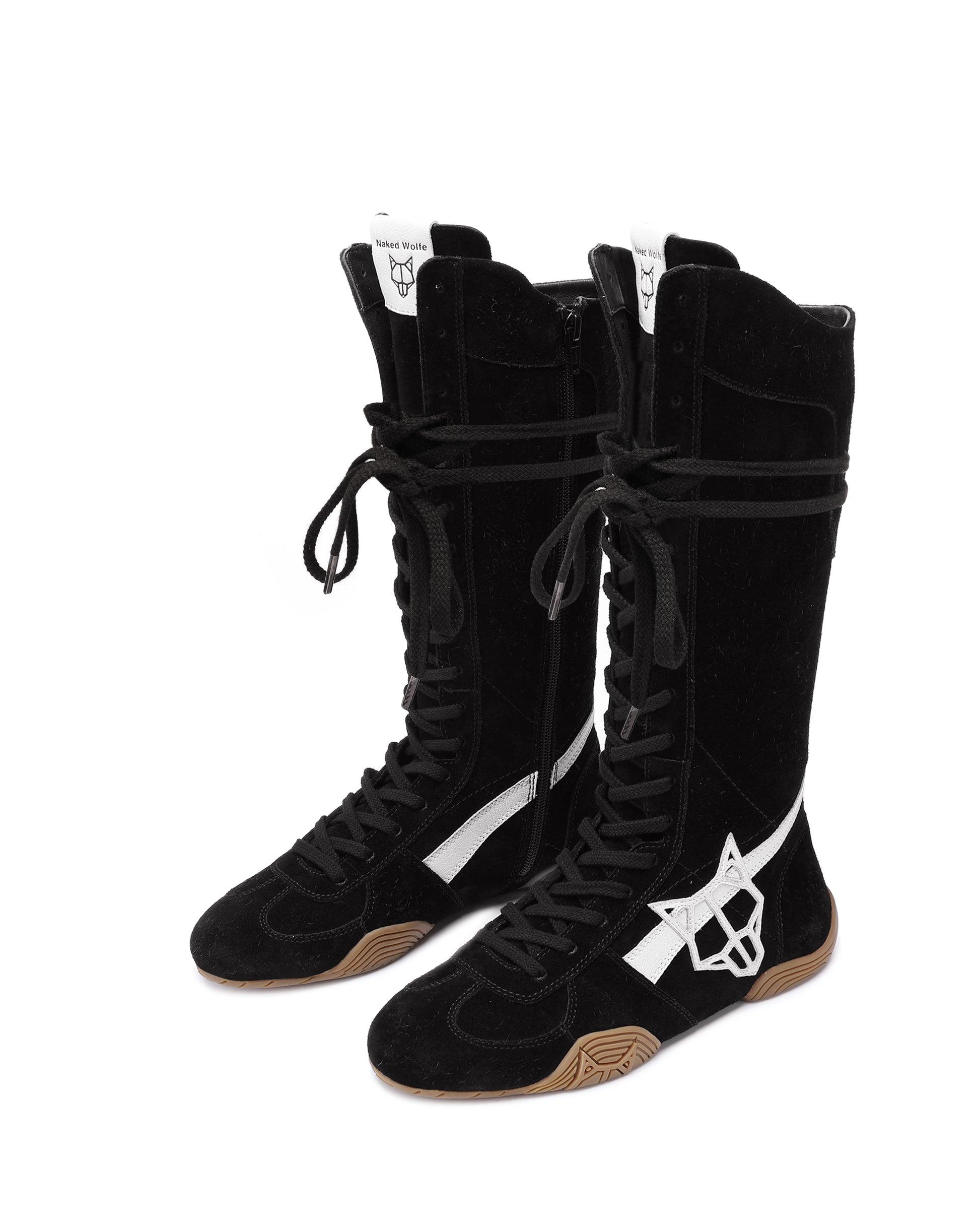 Betsy Black Suede Product Image