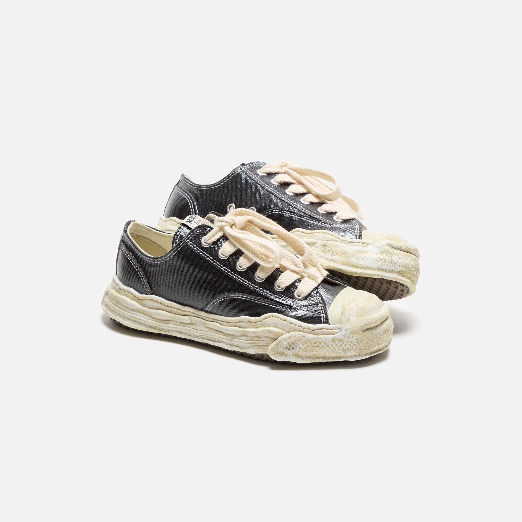 Mihara Yasuhiro Hank Original Sole Low Top - Silicone Coating / Black Male Product Image