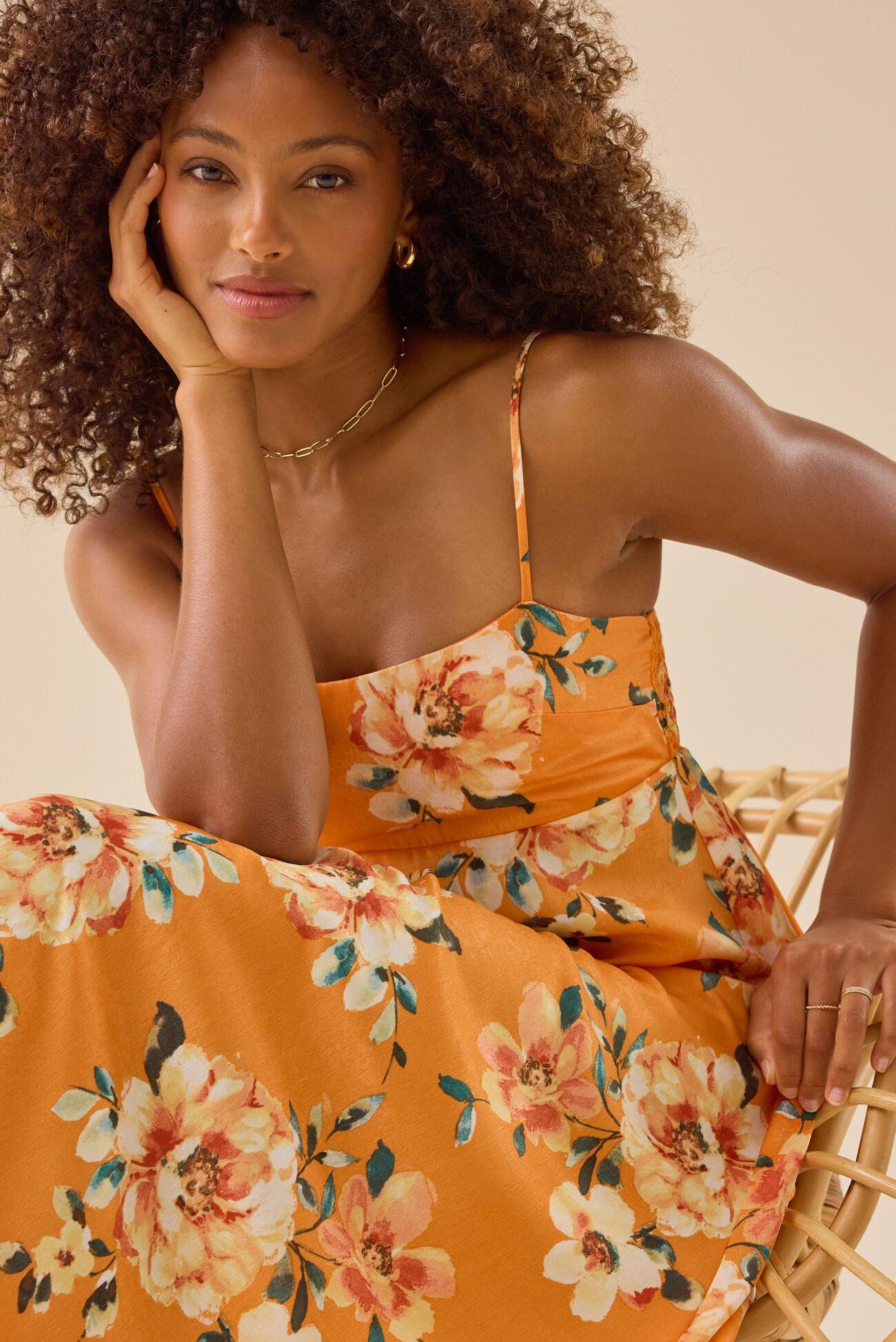 Kismet Floral Maxi Dress Product Image