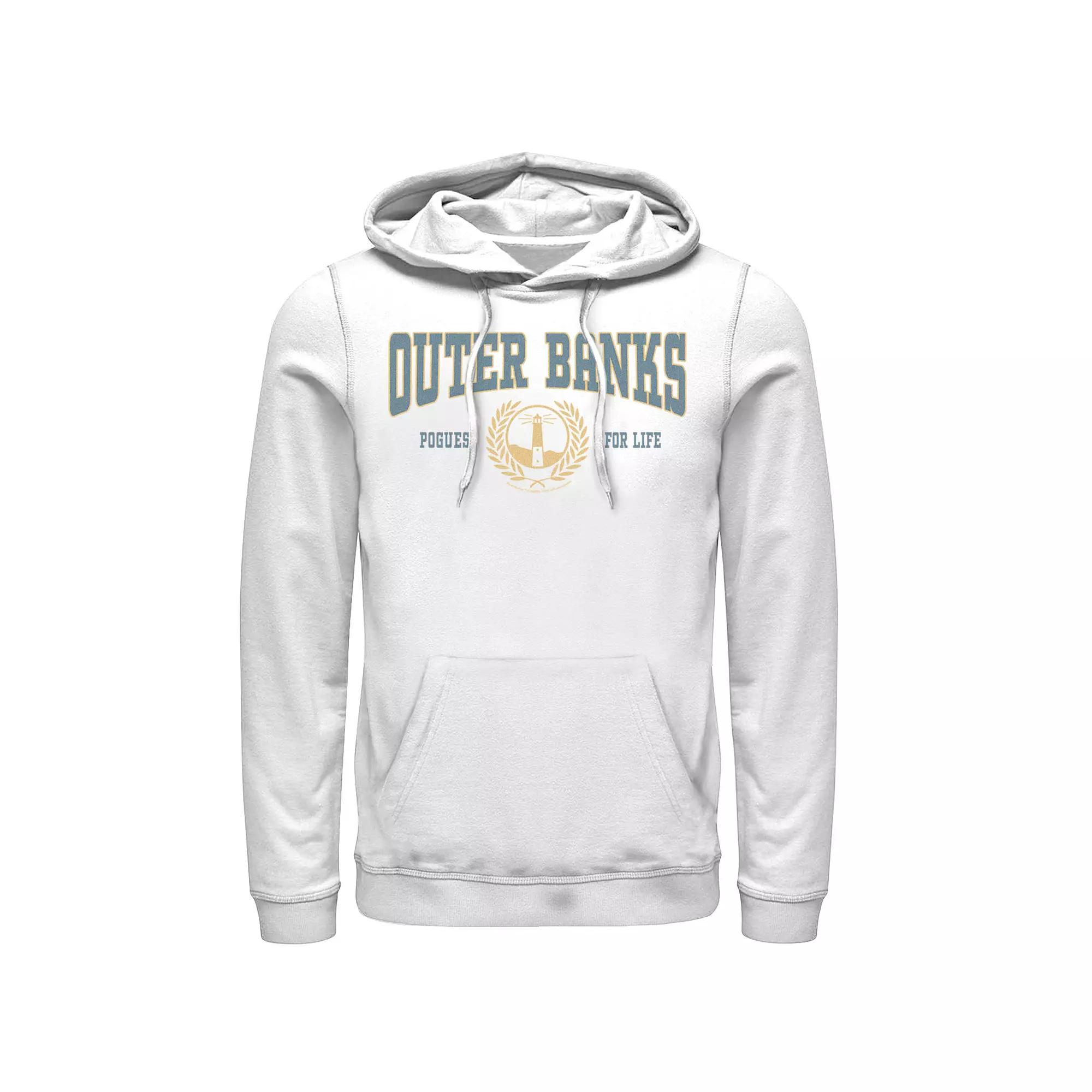 Men's Outer Banks Collegiate Style Crest Hoodie, Boy's,  Product Image
