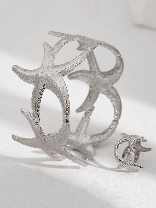 Flower Shape Geometric Bracelet Accessories Rings Accessories Product Image