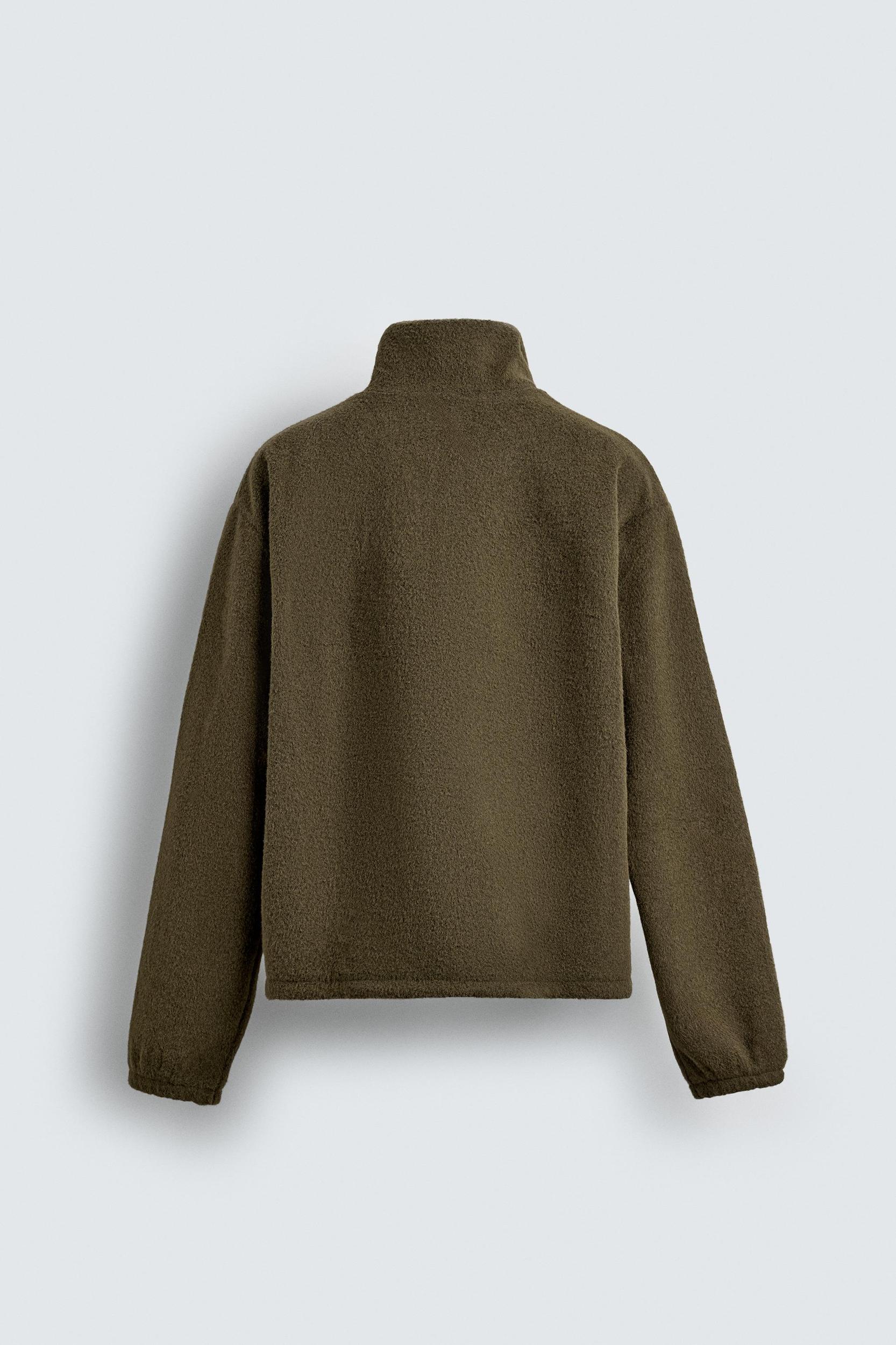 FLEECE QUARTER-ZIP SWEATSHIRT Product Image