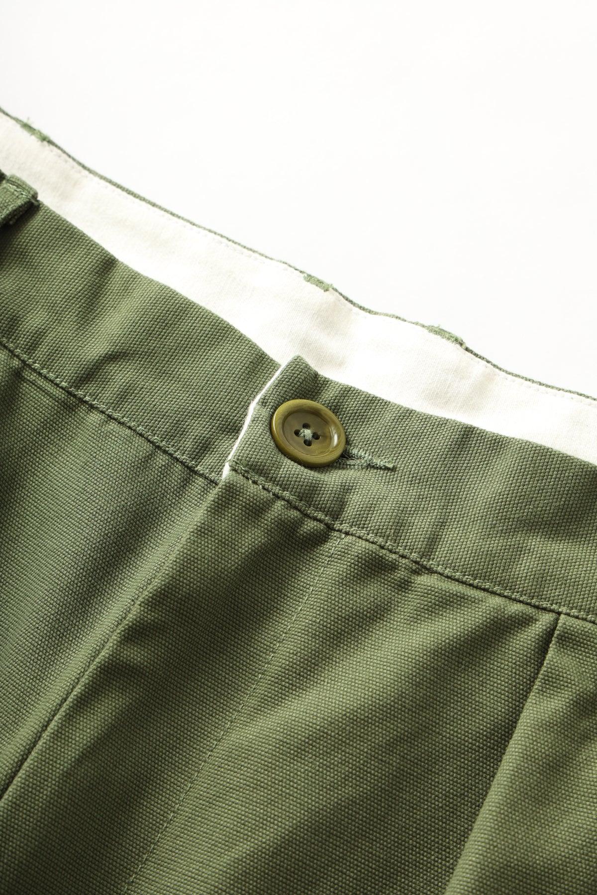 Canvas Part Timer Pant - Olive Product Image