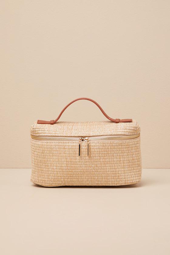 Rahima Natural Woven Raffia Crossbody Bag Product Image