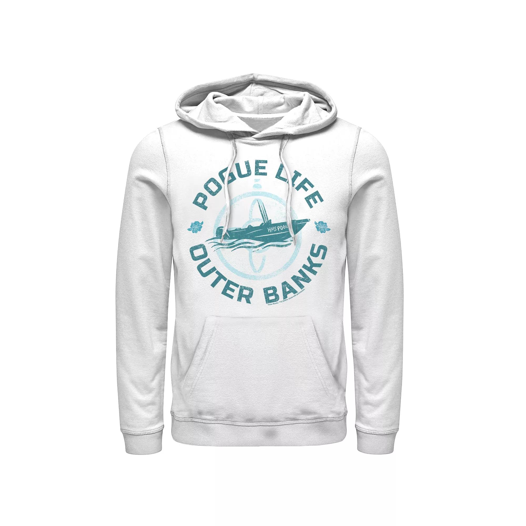 Men's Outer Banks Pogue Life Blue Hue Portrait Hoodie, Boy's,  Product Image