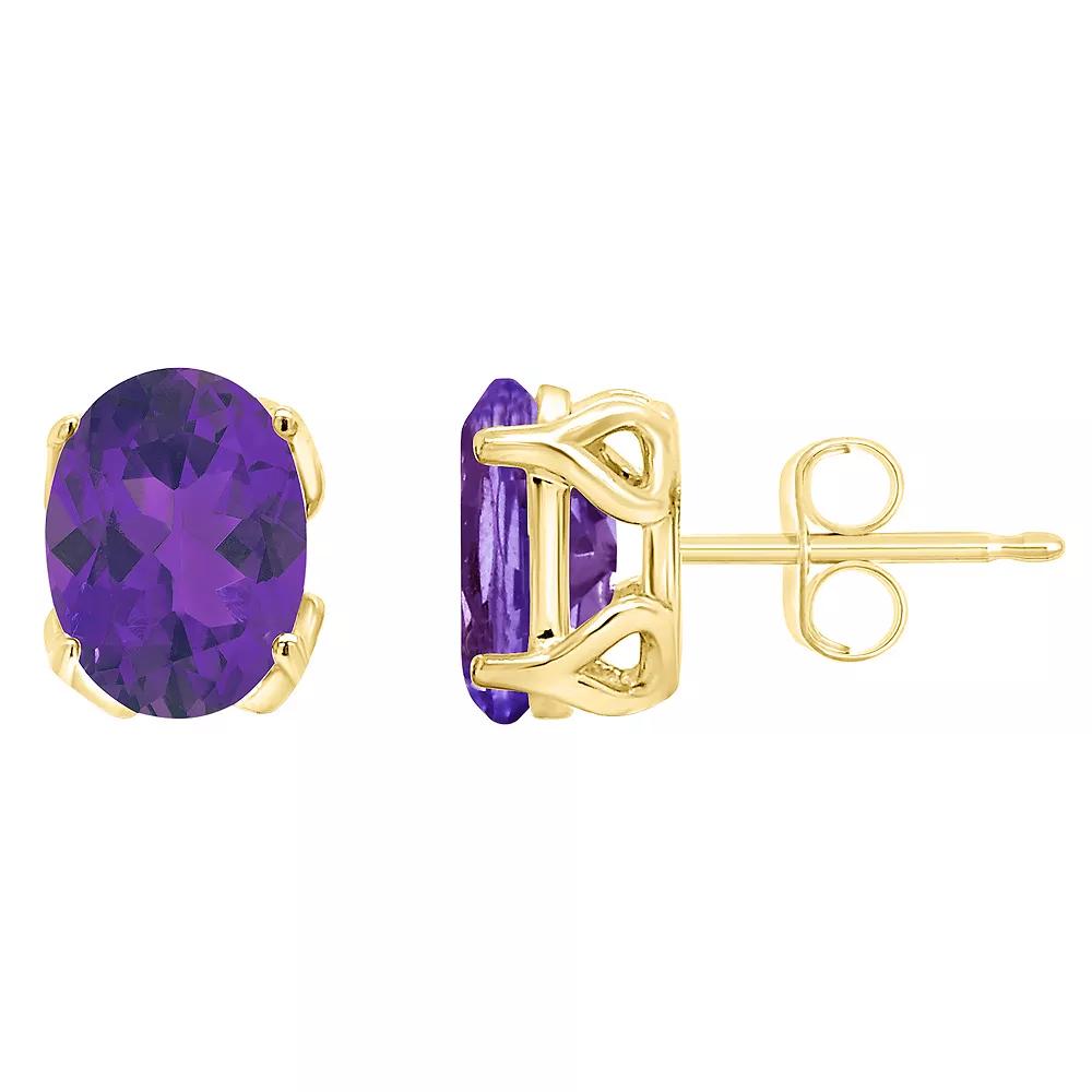 Alyson Layne Sterling Silver 6 mm Cushion Rose Quartz Stud Earrings, Women's Product Image