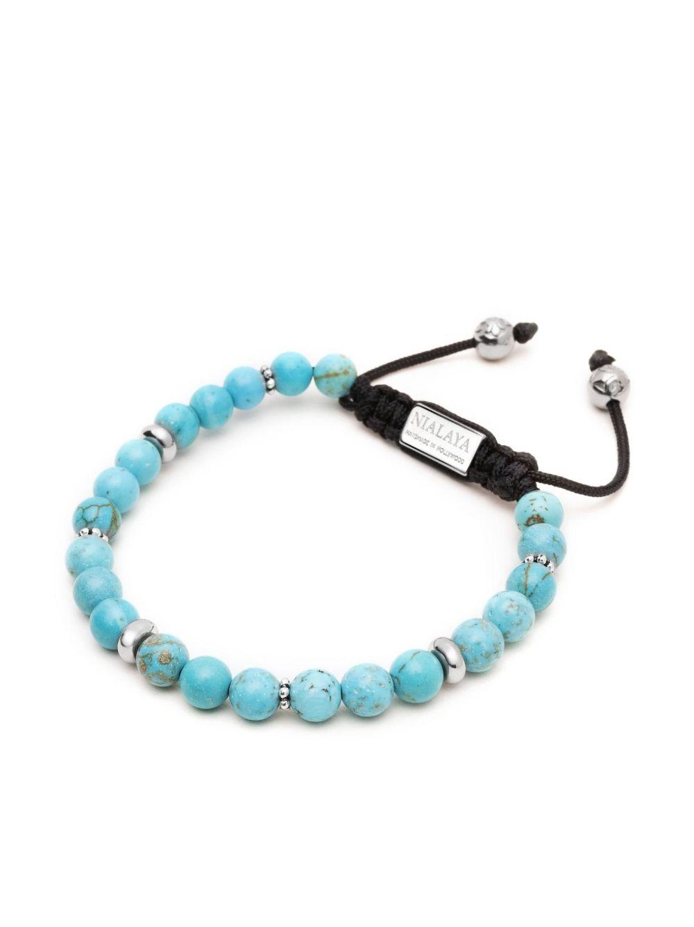 turquoise bead bracelet Product Image