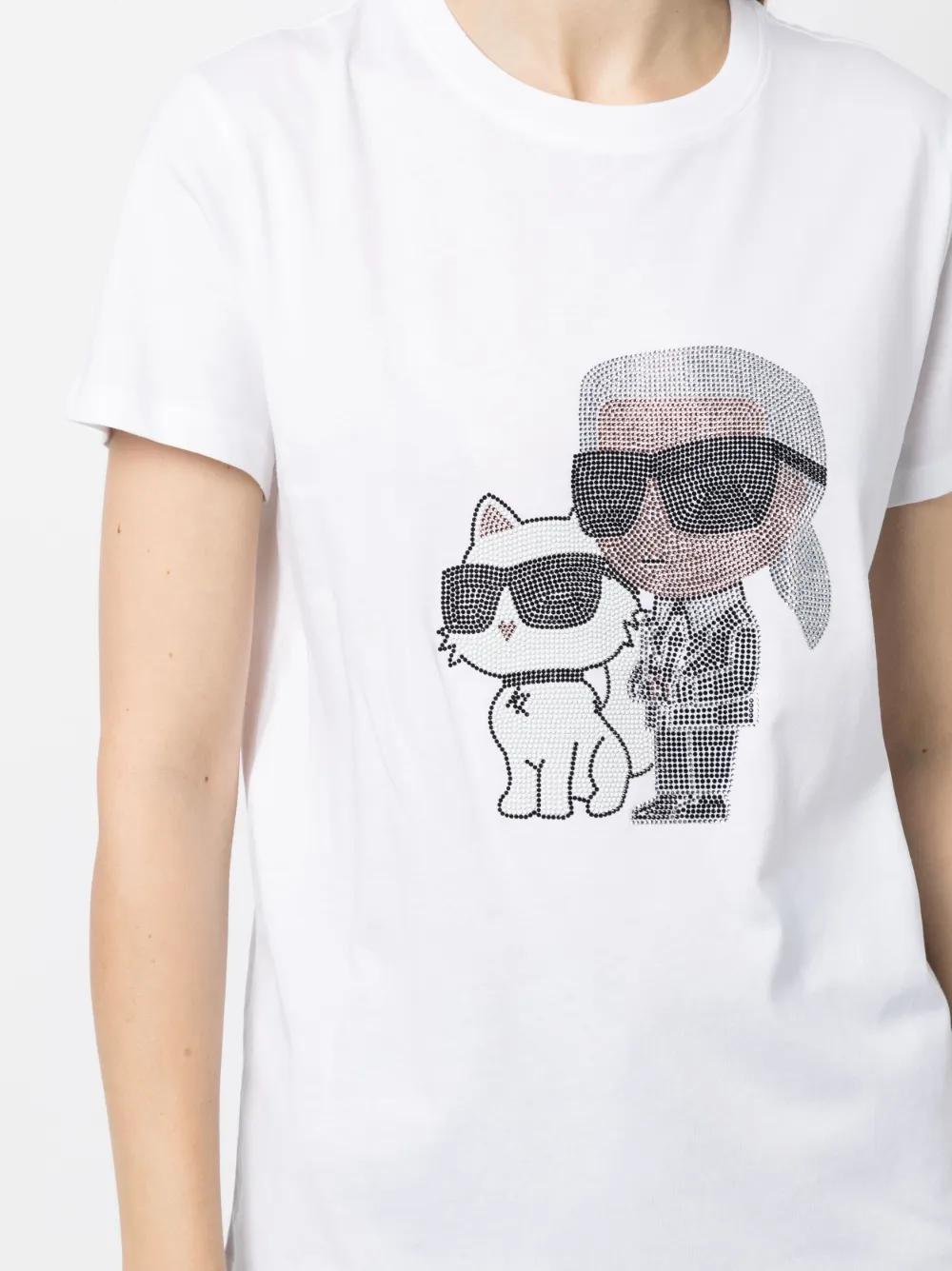 Ikon rhinestone-embellished T-shirt Product Image