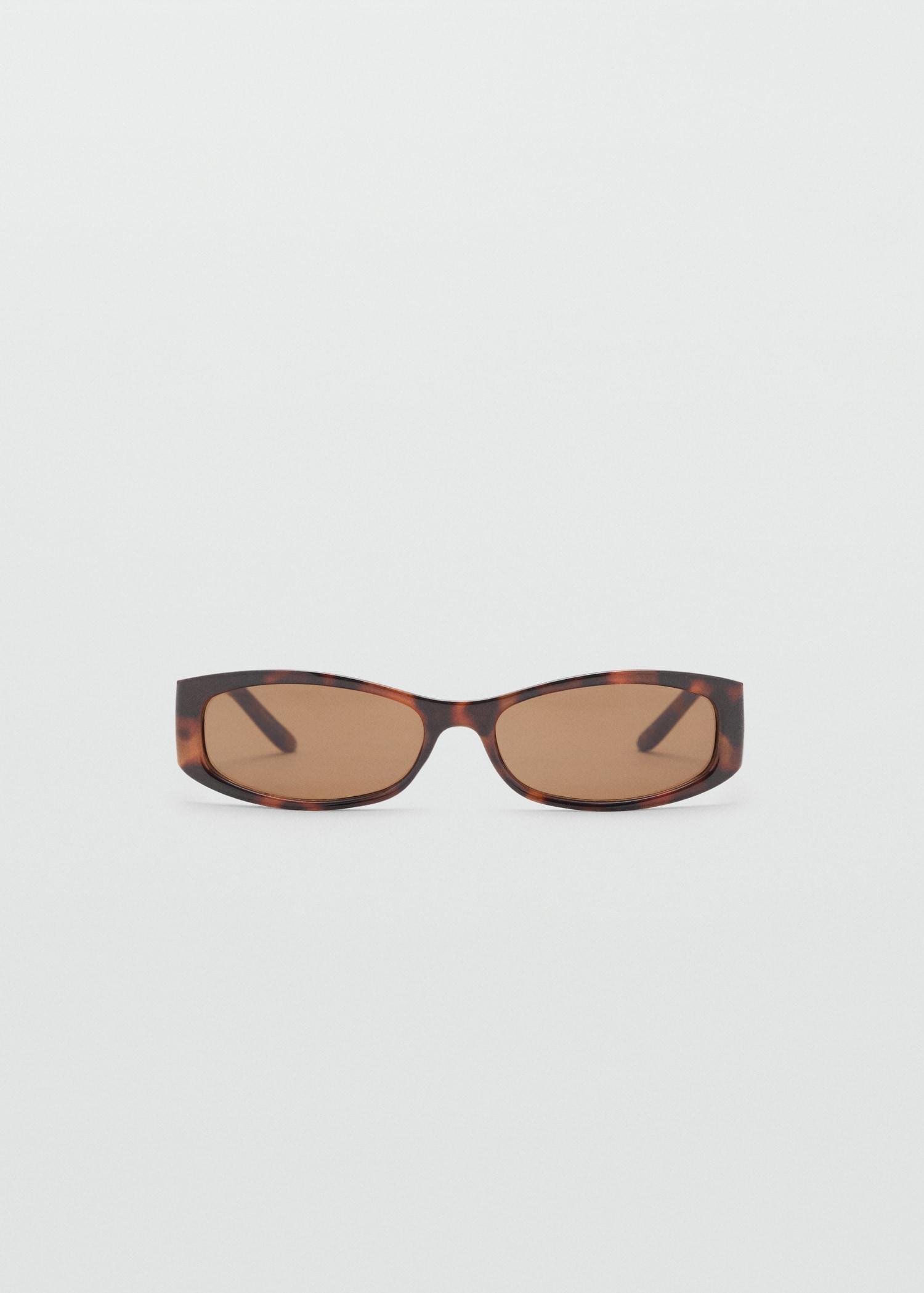 Rectangular-frame sunglasses - Women | MANGO USA Product Image