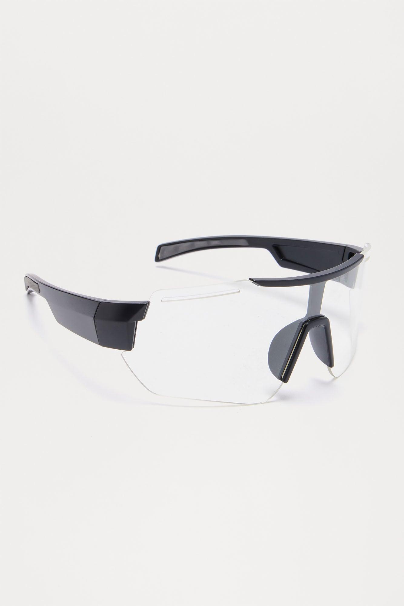IRL Clear Shield Glasses - Clear Female Product Image