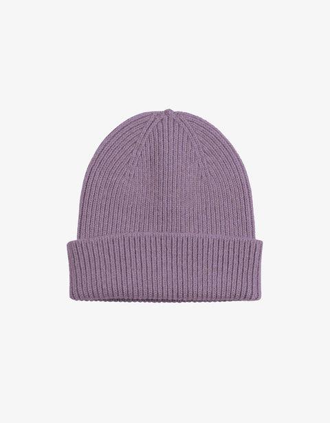 Merino Wool Beanie - Stone Blue Product Image