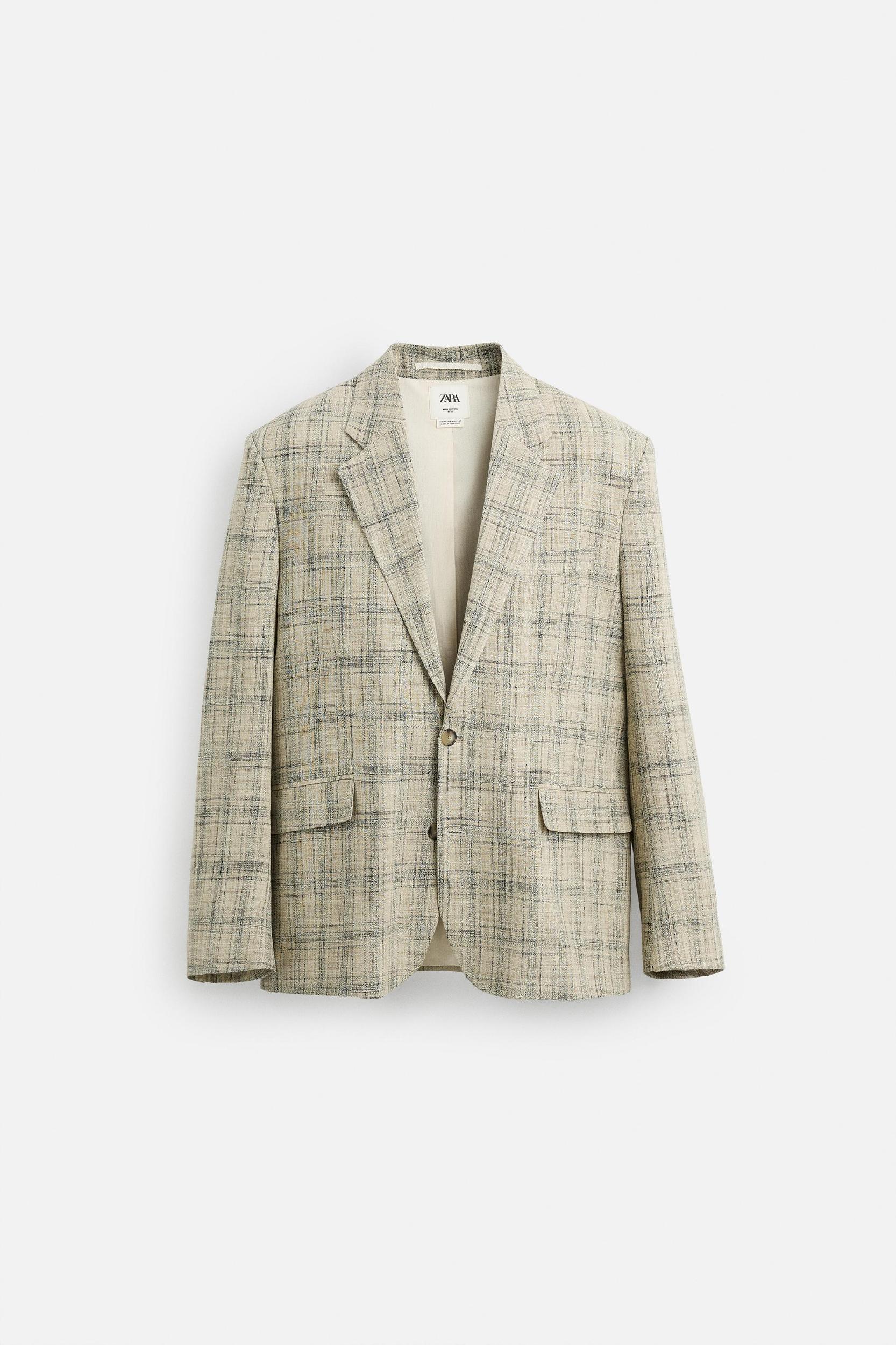LIMITED EDITION PLAID SUIT BLAZER Product Image