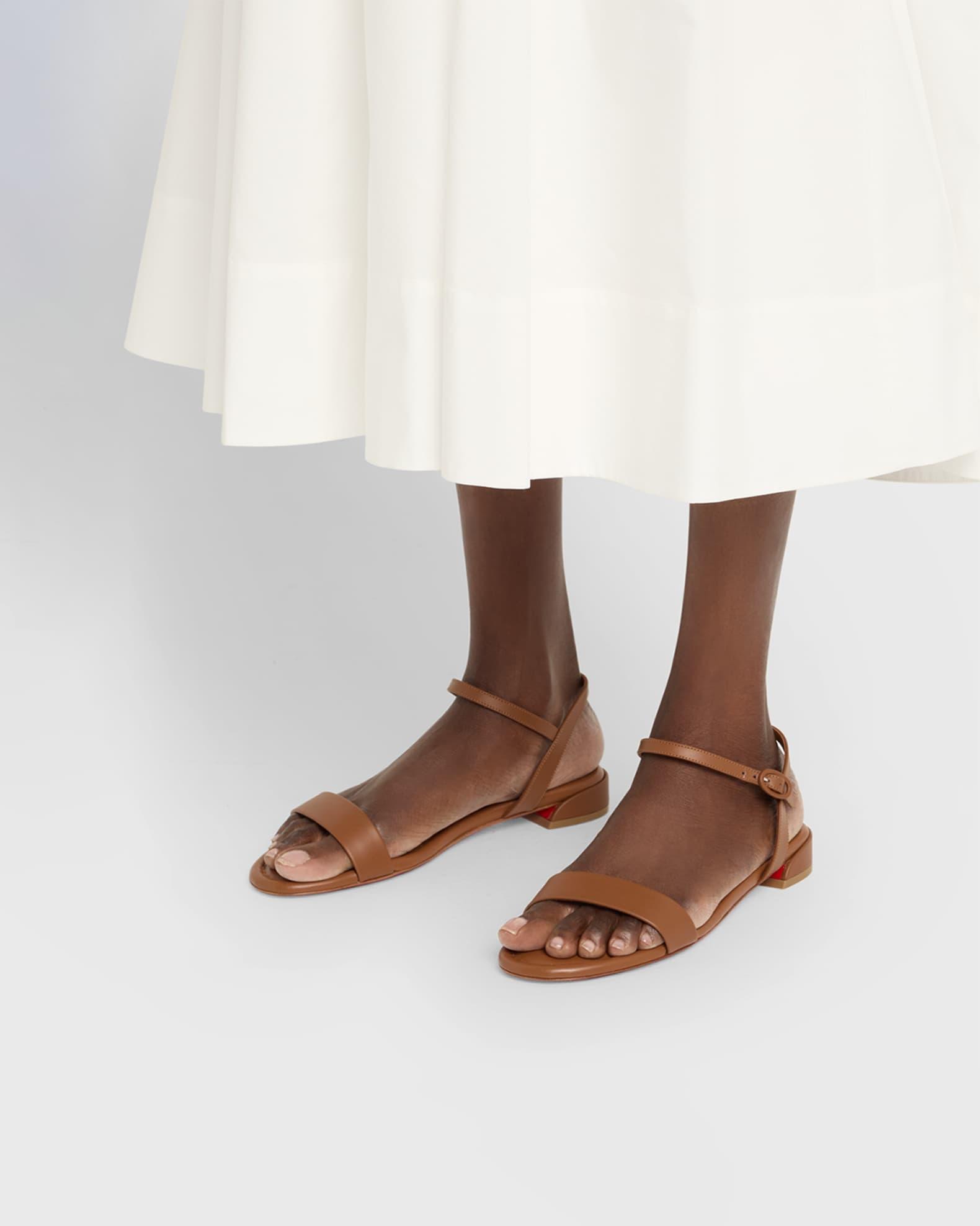 Sweet Jane Red Sole Ankle-Strap Sandals Product Image