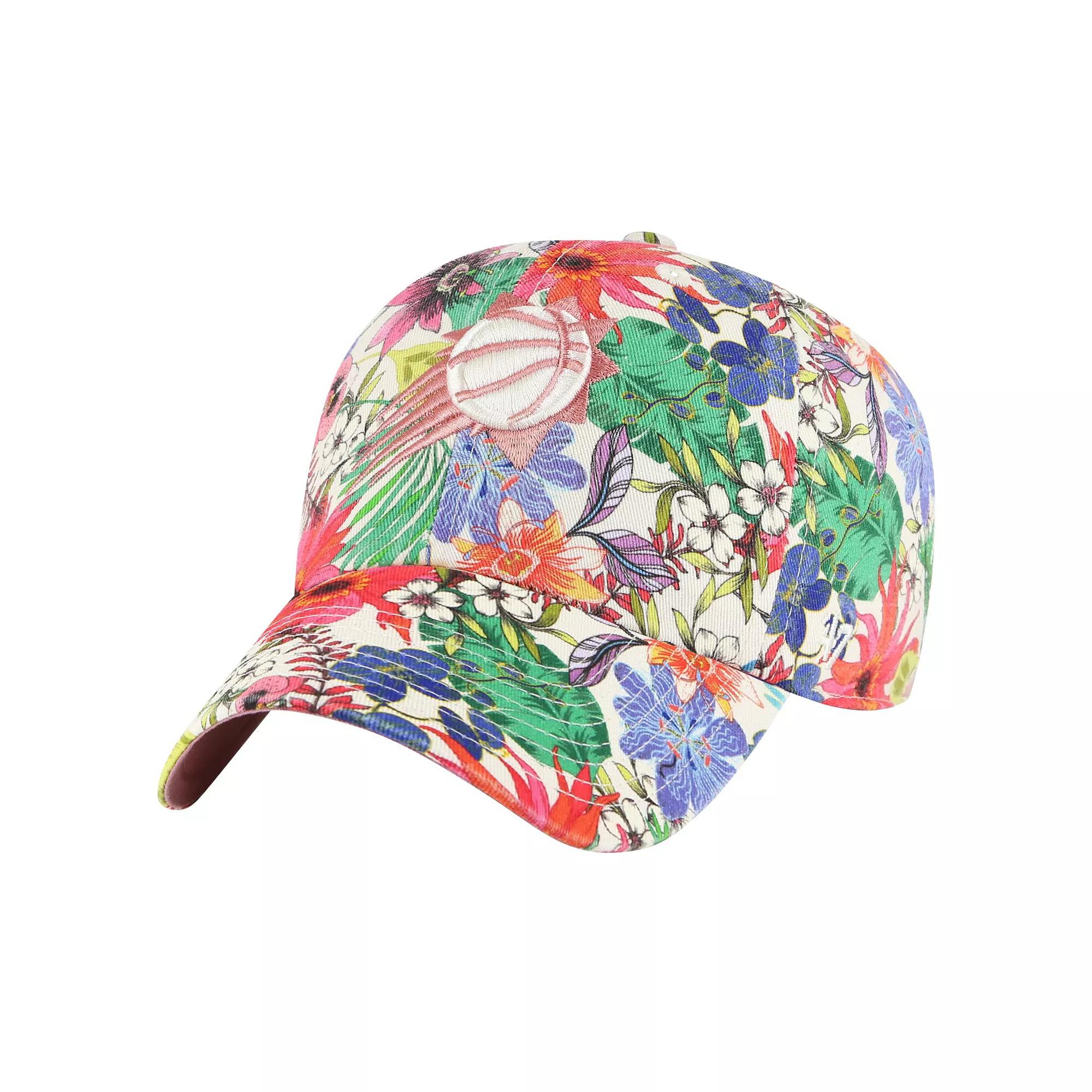 Women's '47 Cream Phoenix Suns Pollinator Clean Up Adjustable Hat, Phx Beige Product Image