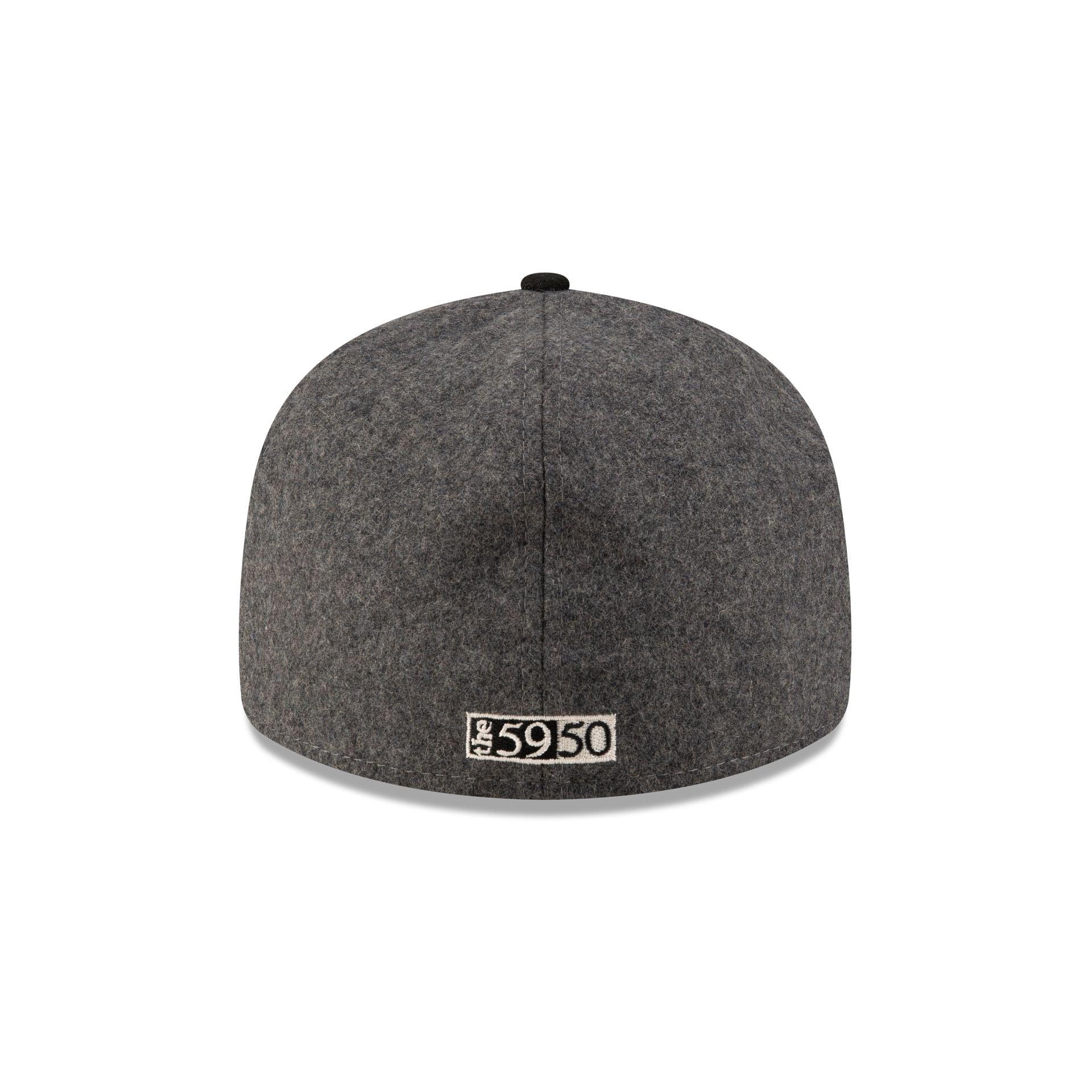 New Era Cap Heather Gray Retro Crown 59FIFTY Fitted Hat Male Product Image