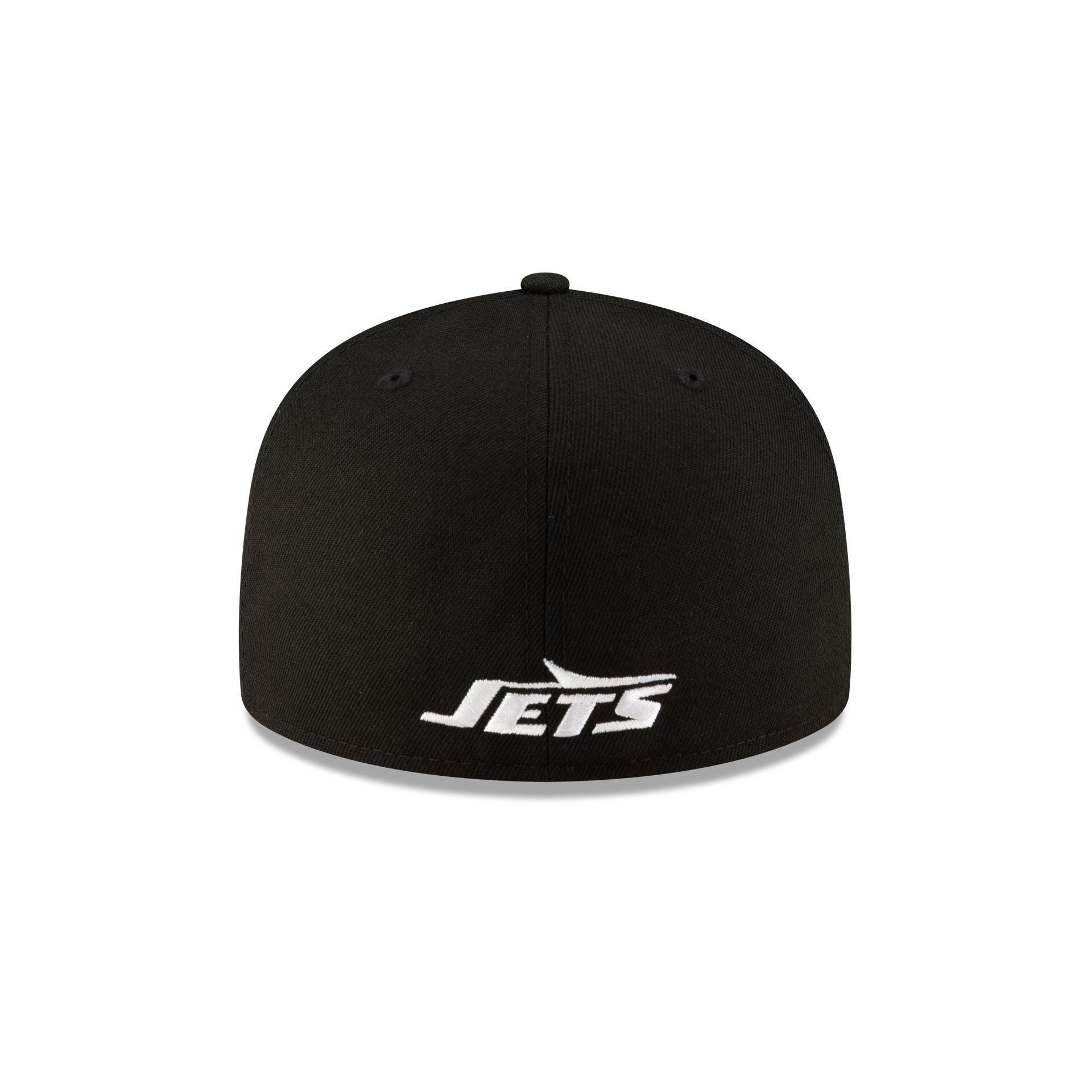 New York Jets Basic Black 59FIFTY Fitted Hat Male Product Image