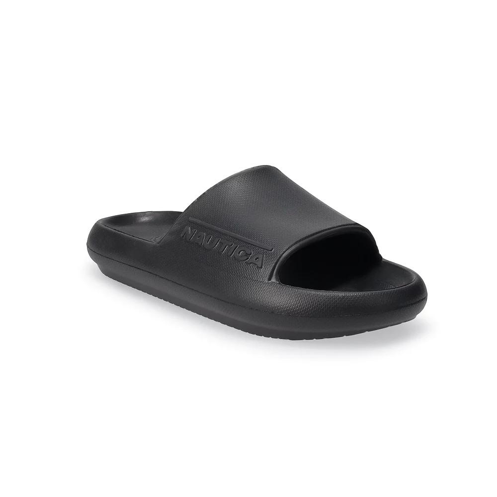 Nautica Men's Dacio Flip Flops, Size: 8, Black Product Image
