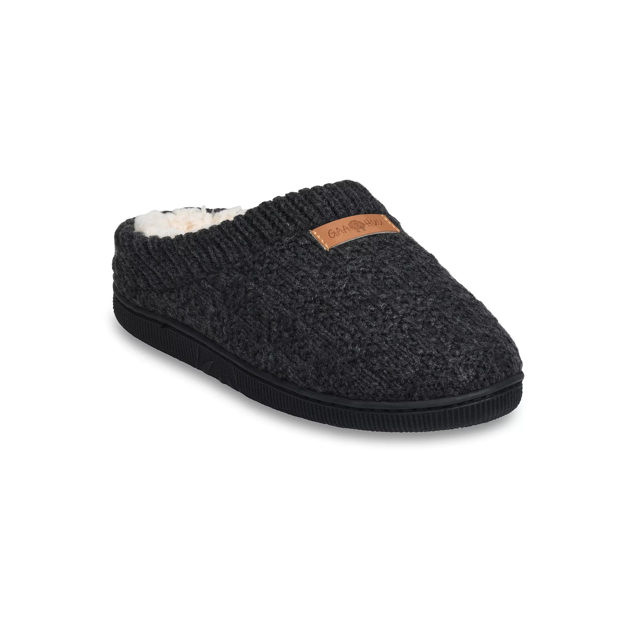 GaaHuu Texture Knit Clog Womens Slippers Product Image
