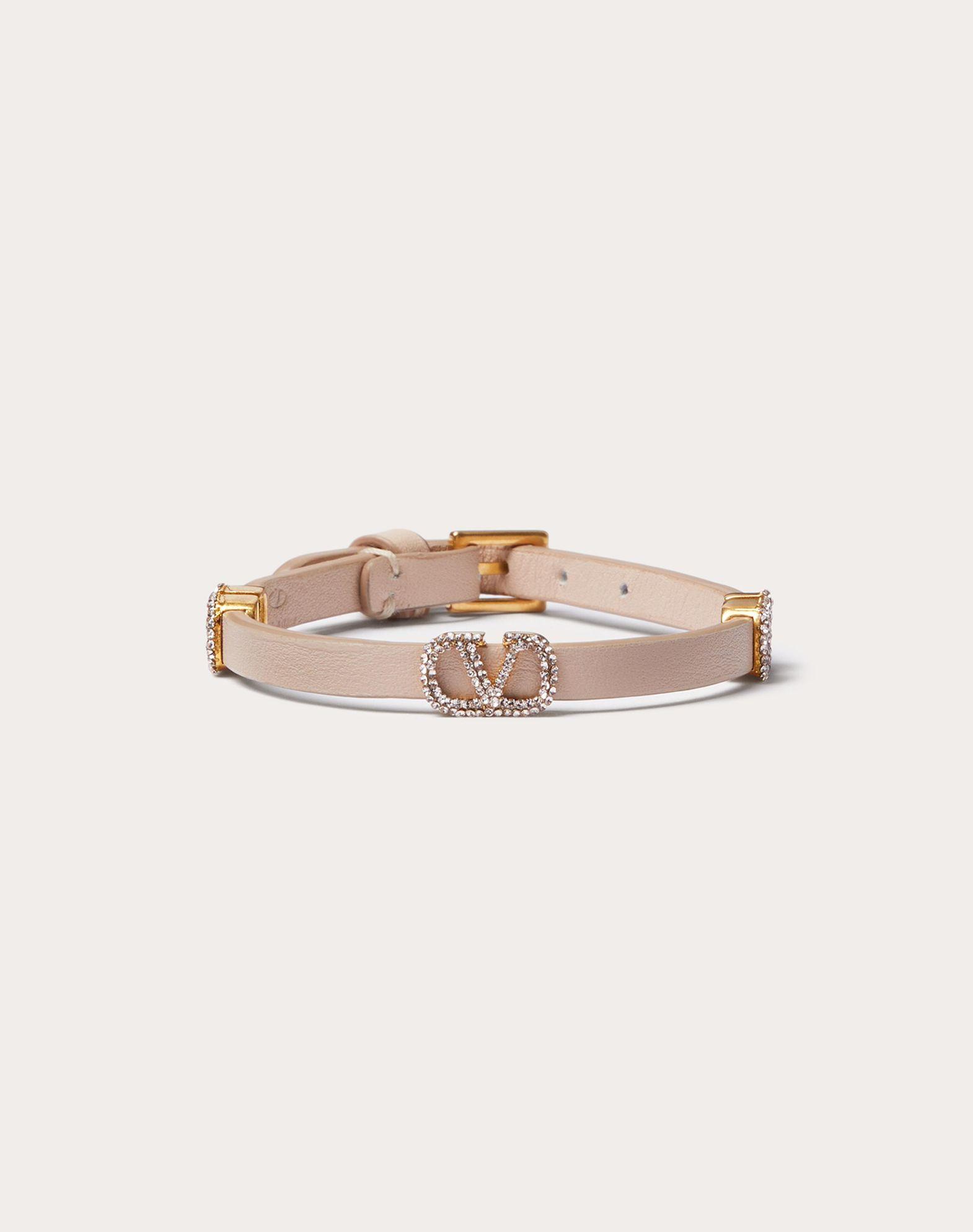 Vlogo Signature Leather Bracelet Product Image