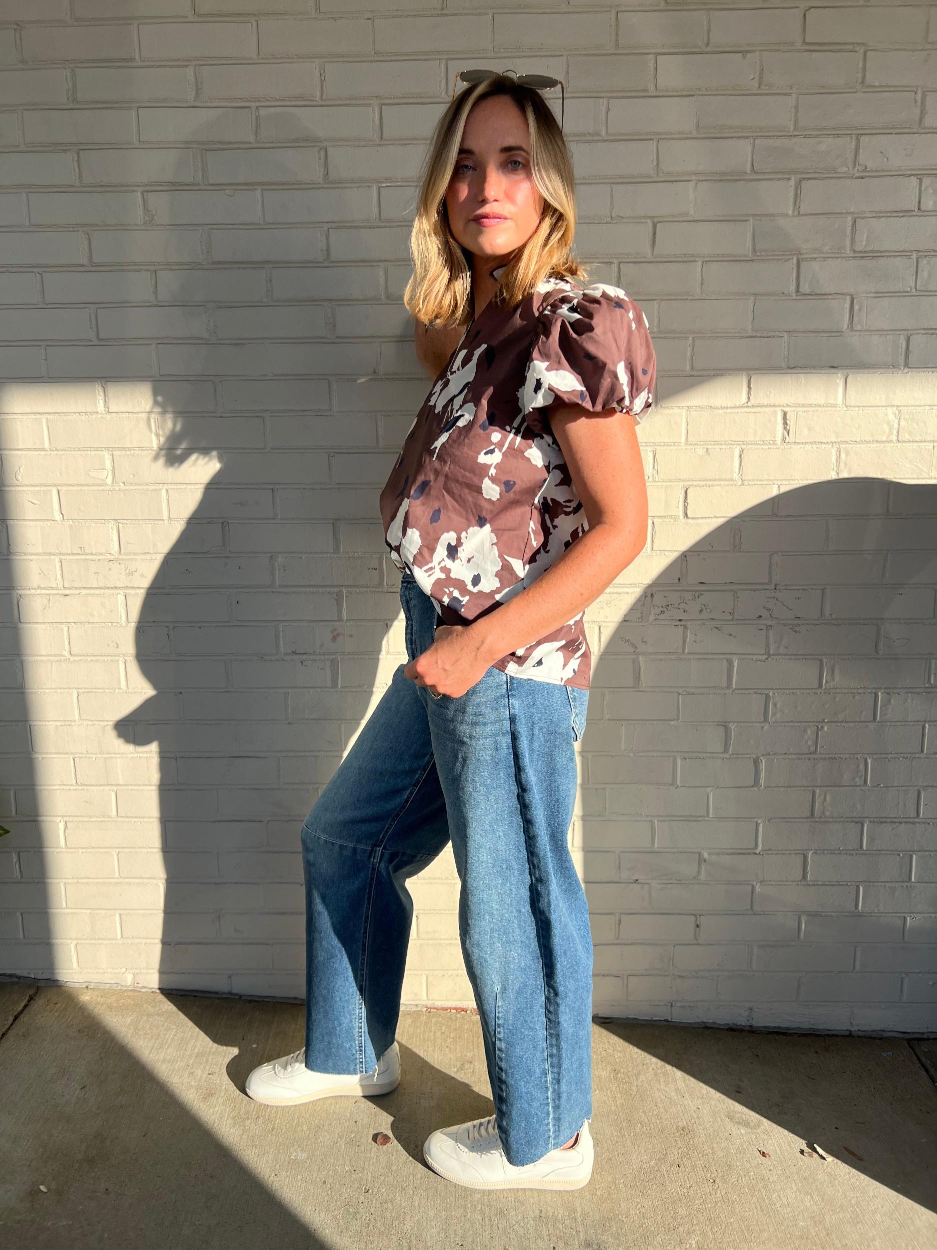 Billie Barrel Leg Jeans Product Image