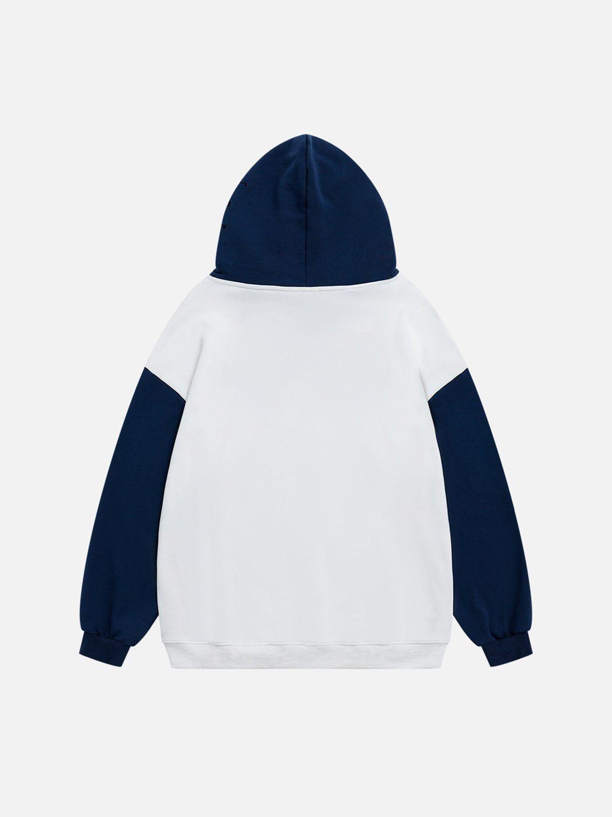 Aelfric Eden Dottie Embroidery Pullover Hoodie Product Image