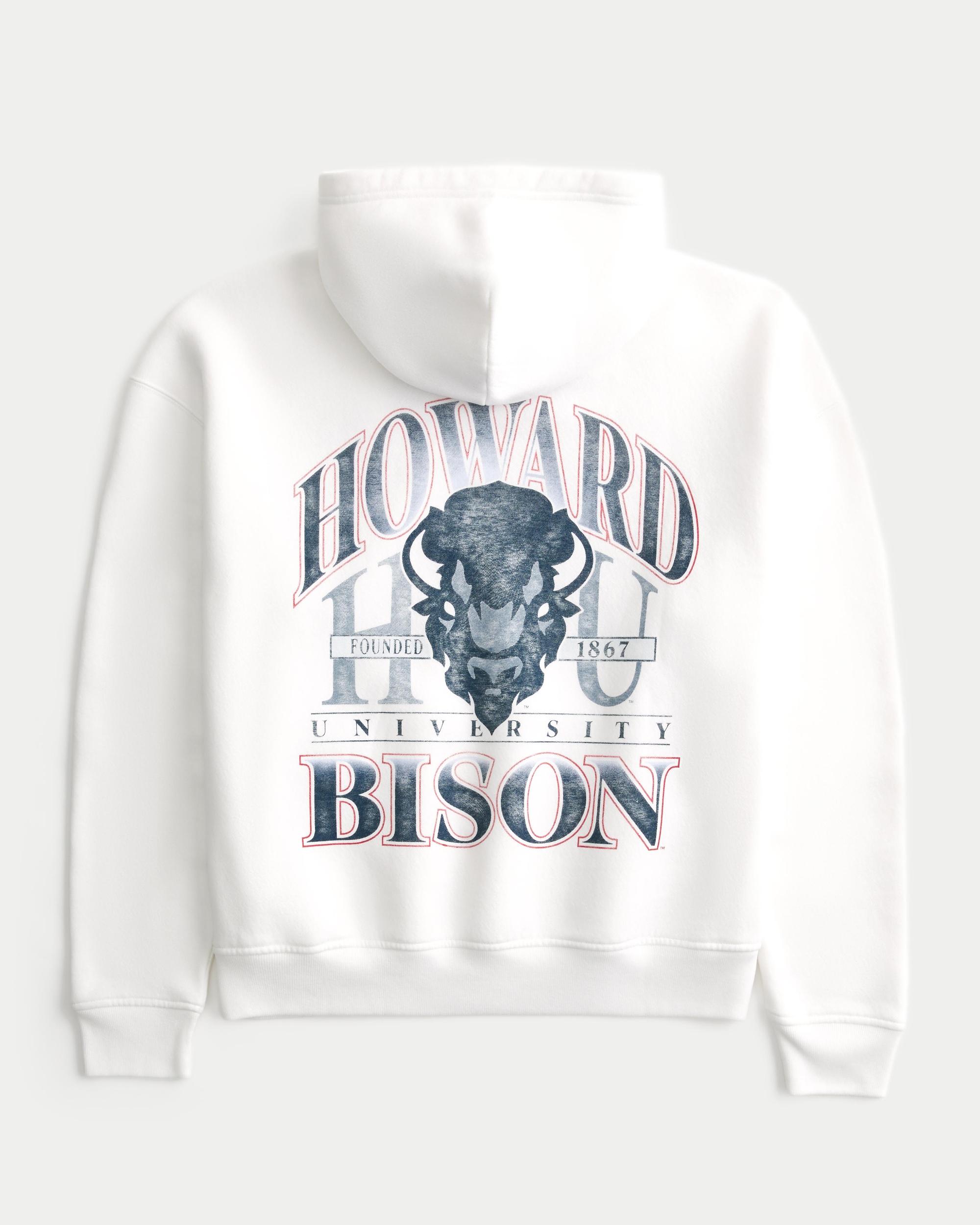 Boxy UConn Graphic Hoodie Product Image
