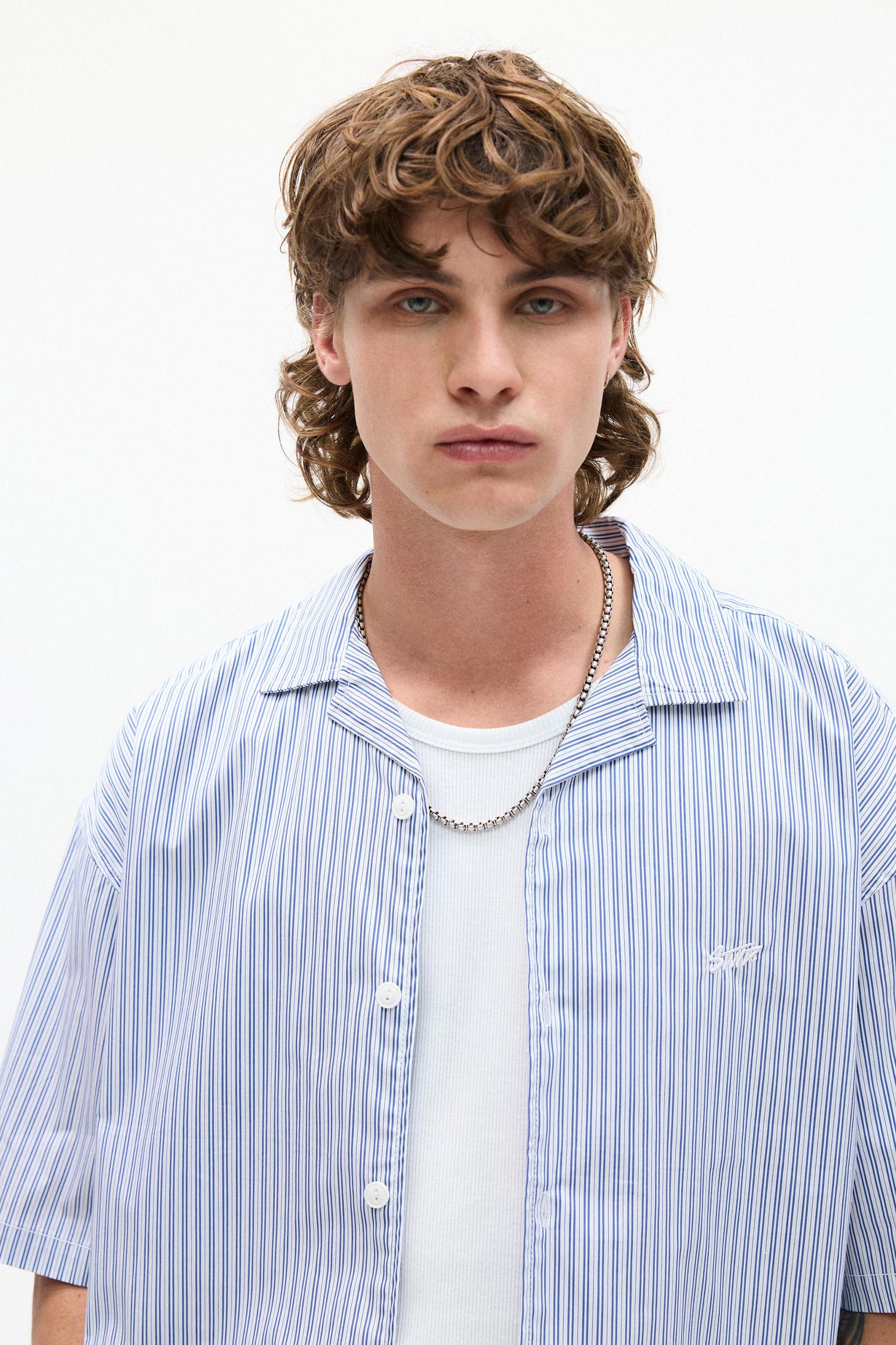 STWD striped short sleeve shirt Product Image