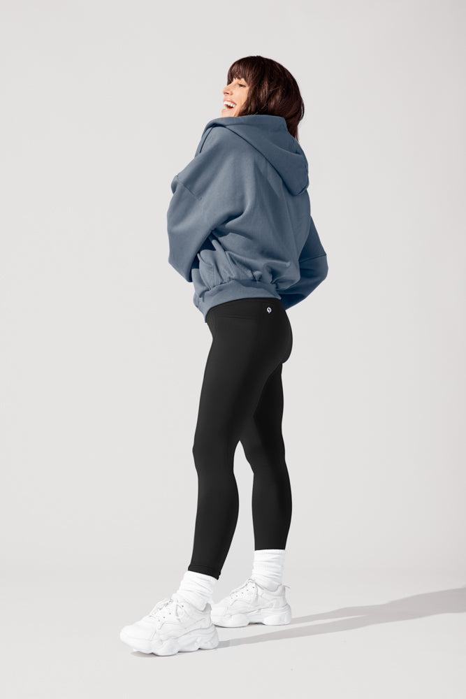 Zip Cloud Hoodie - Denim Blue Product Image