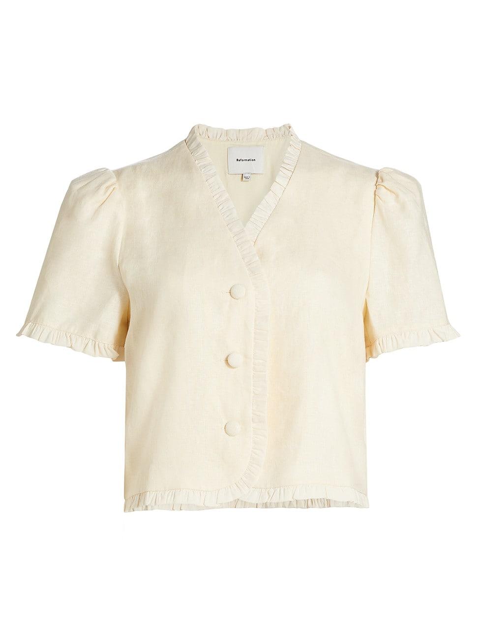 Womens Bess Linen Top Product Image