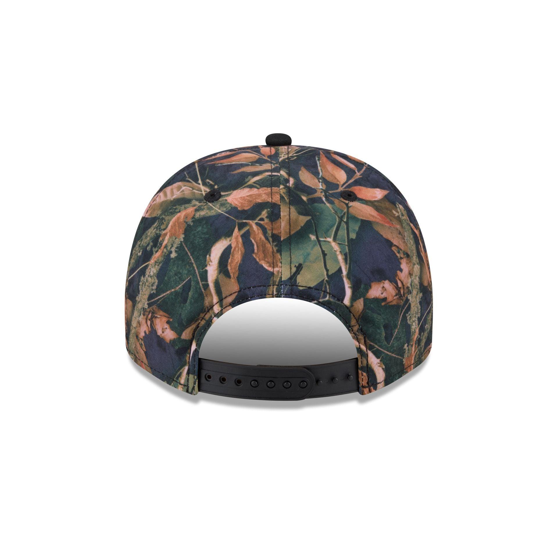 Atlanta Braves Amber Leaves 9FIFTY A-Frame Snapback Hat Male Product Image