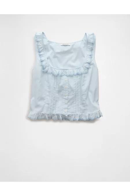 AE x The Summer I Turned Pretty Ruffle Corset Tank Top Women's Product Image