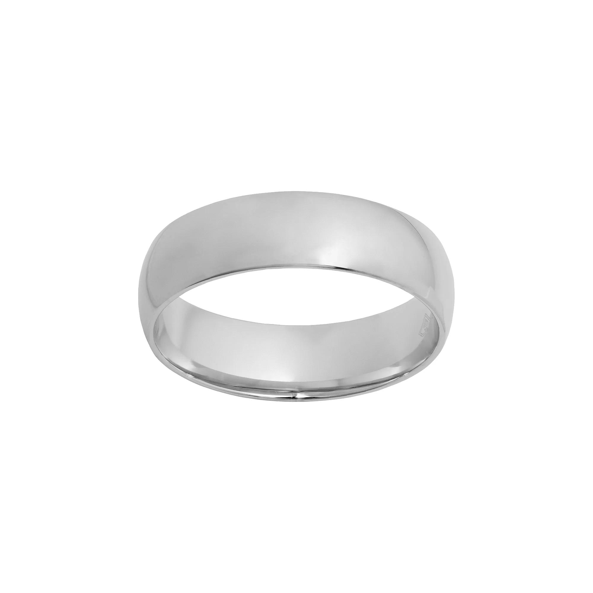 Jewelry Nation Sterling Silver Wedding Band, Adult Unisex,  Product Image