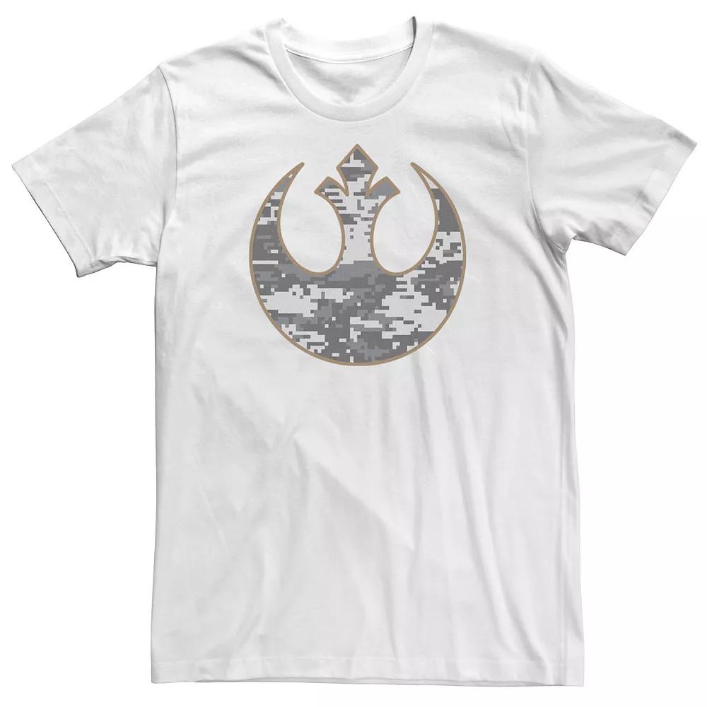 Big & Tall Star Wars Rebel Alliance Large Camo Logo Tee, Men's,  Product Image