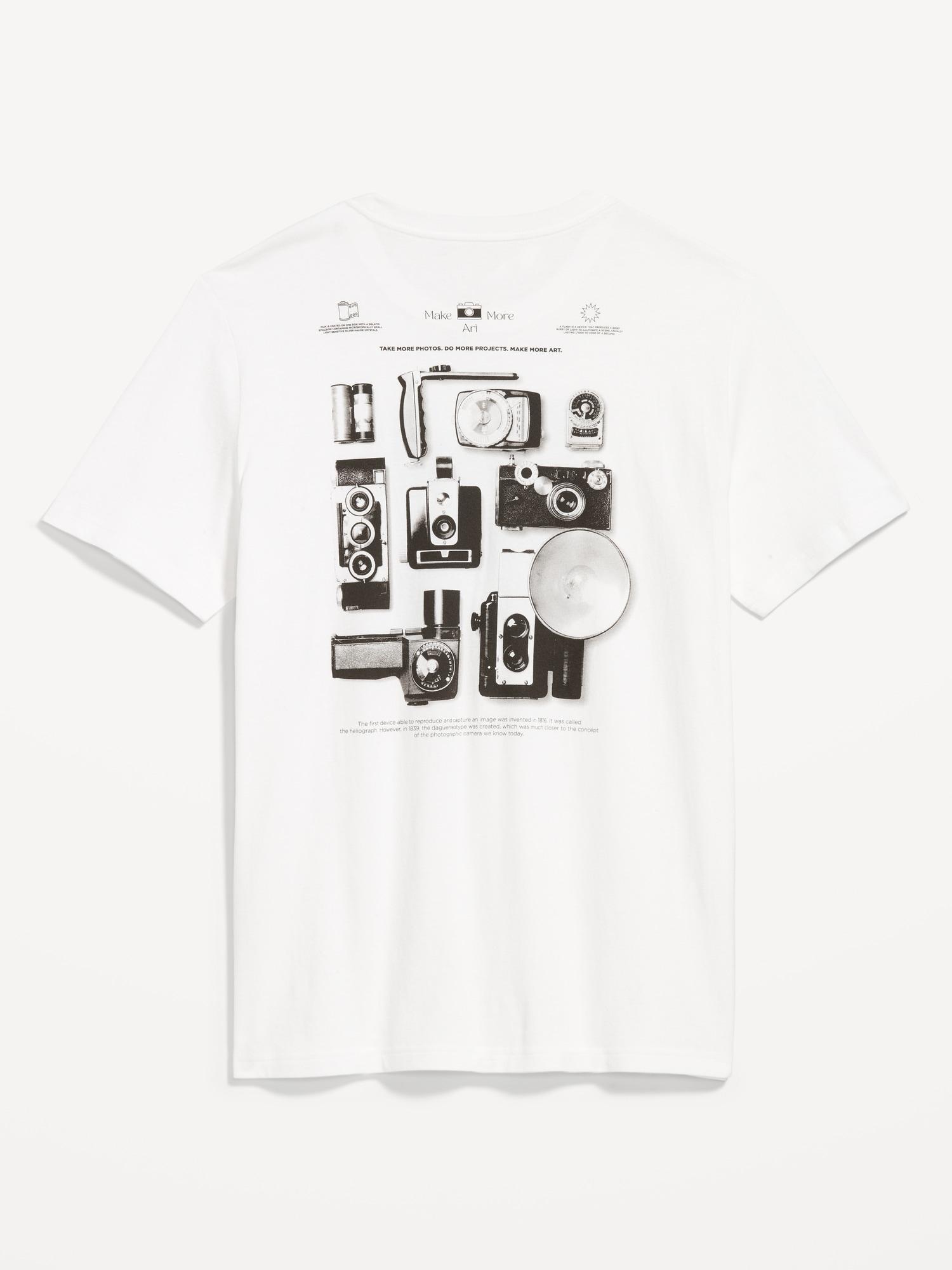 Crew-Neck Graphic T-Shirt Product Image