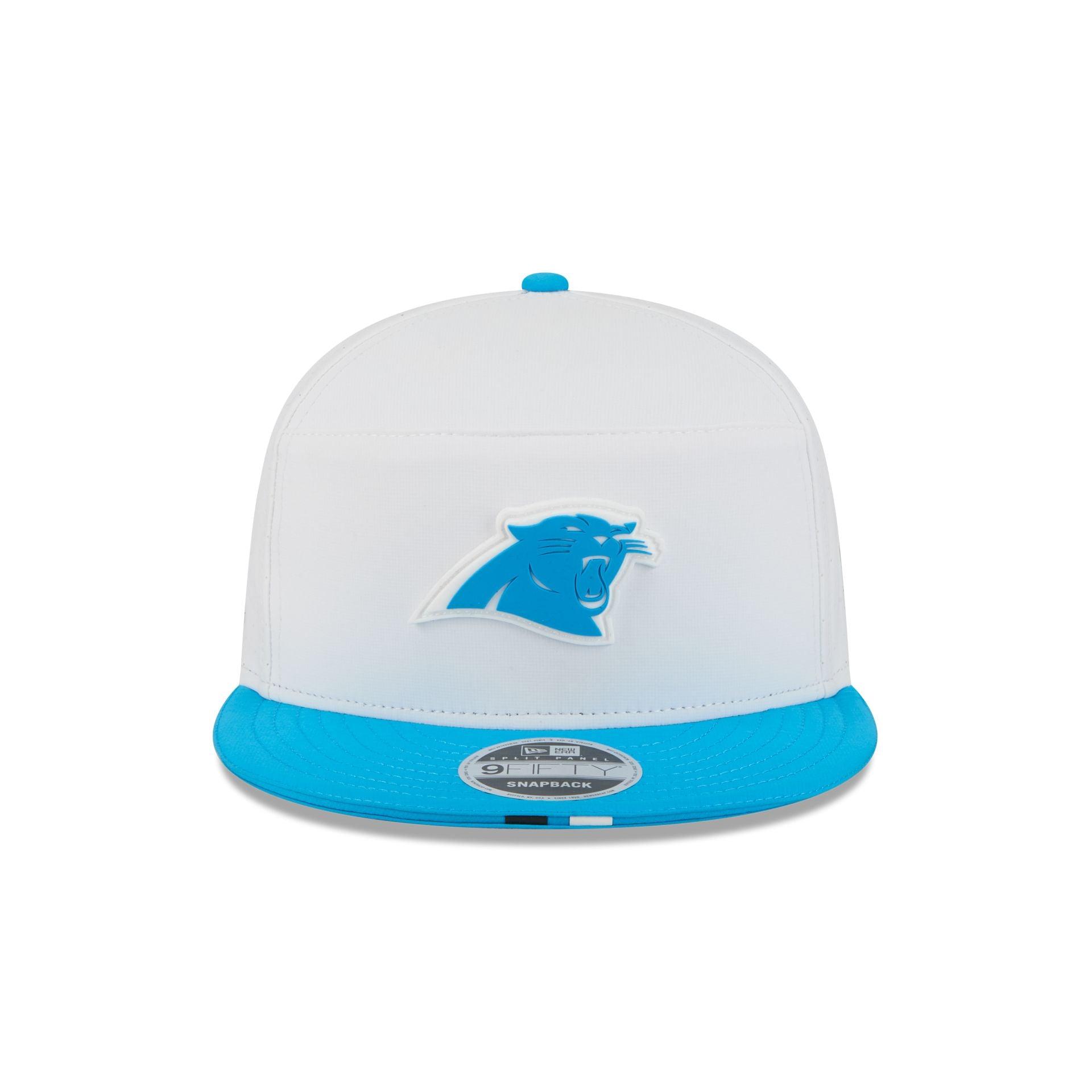 Carolina Panthers 2025 Training Split Panel 9FIFTY Snapback Hat Male Product Image