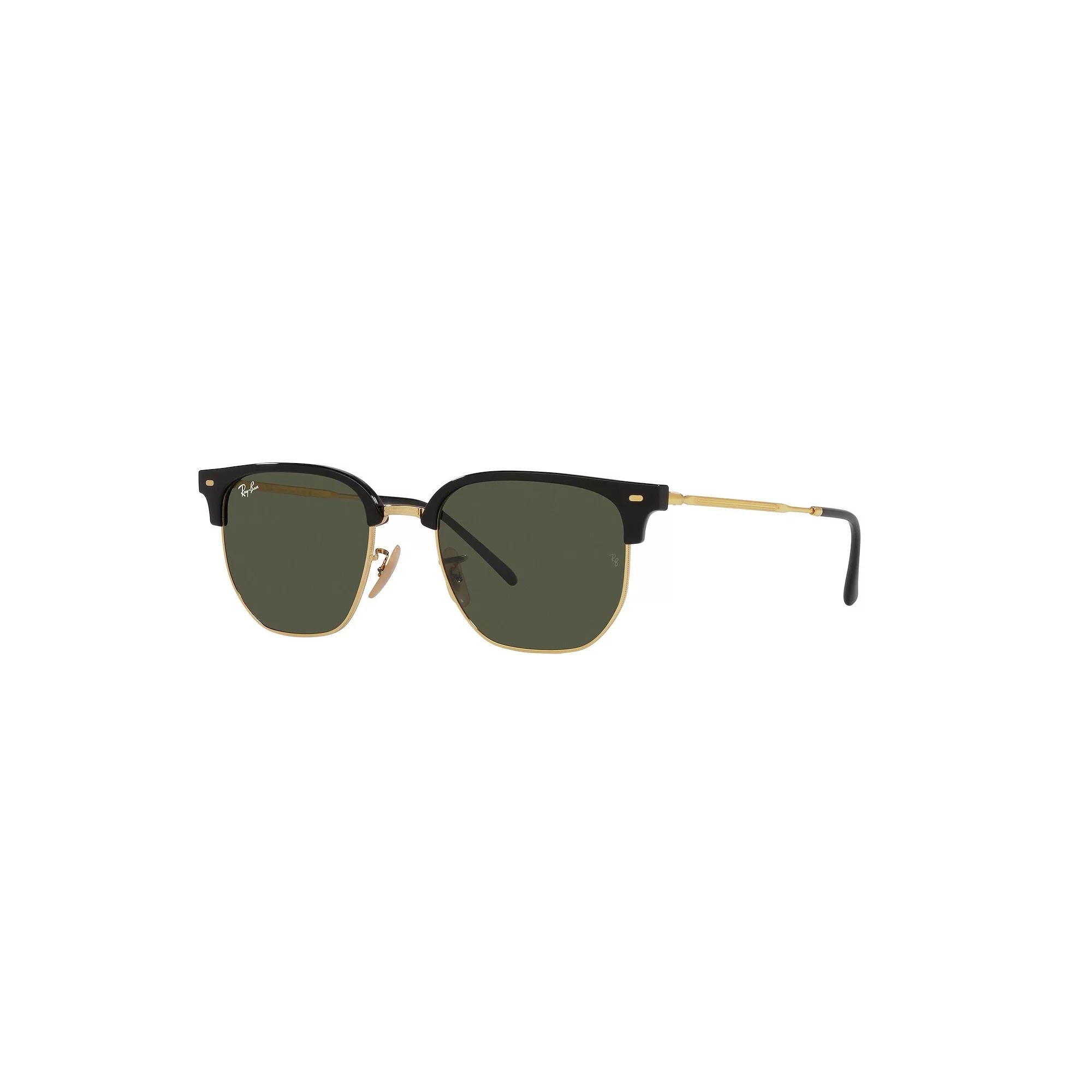 Men's Ray-Ban 0RB4416 53mm New Clubmaster Irregular Gradient Sunglasses, Black Product Image