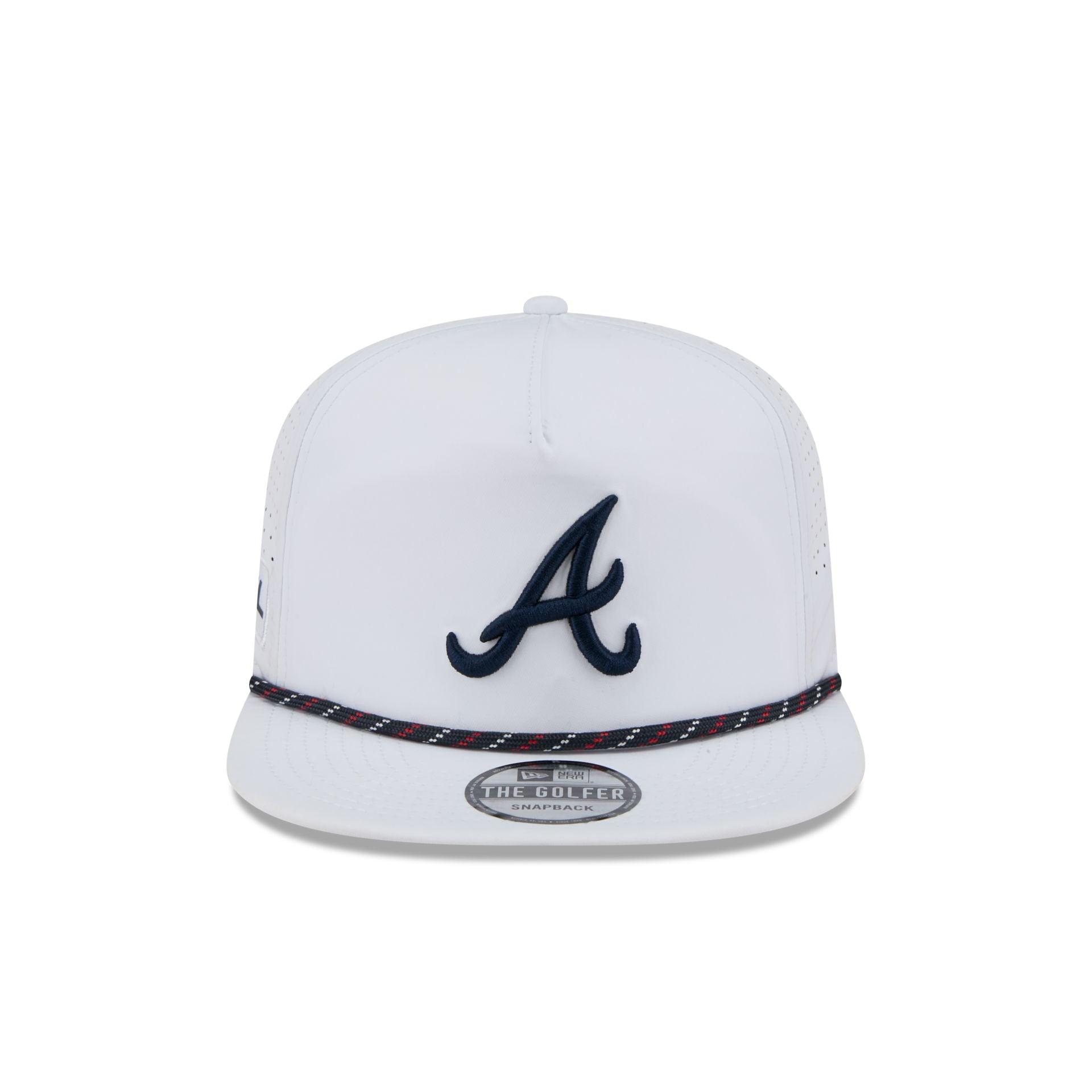 Atlanta Braves Optic White Performance Rope Golfer Hat Male Product Image