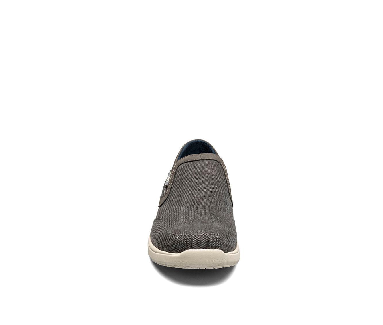 Men's Nunn Bush Conway EZ Canvas Moc Toe Slip On Shoes Product Image