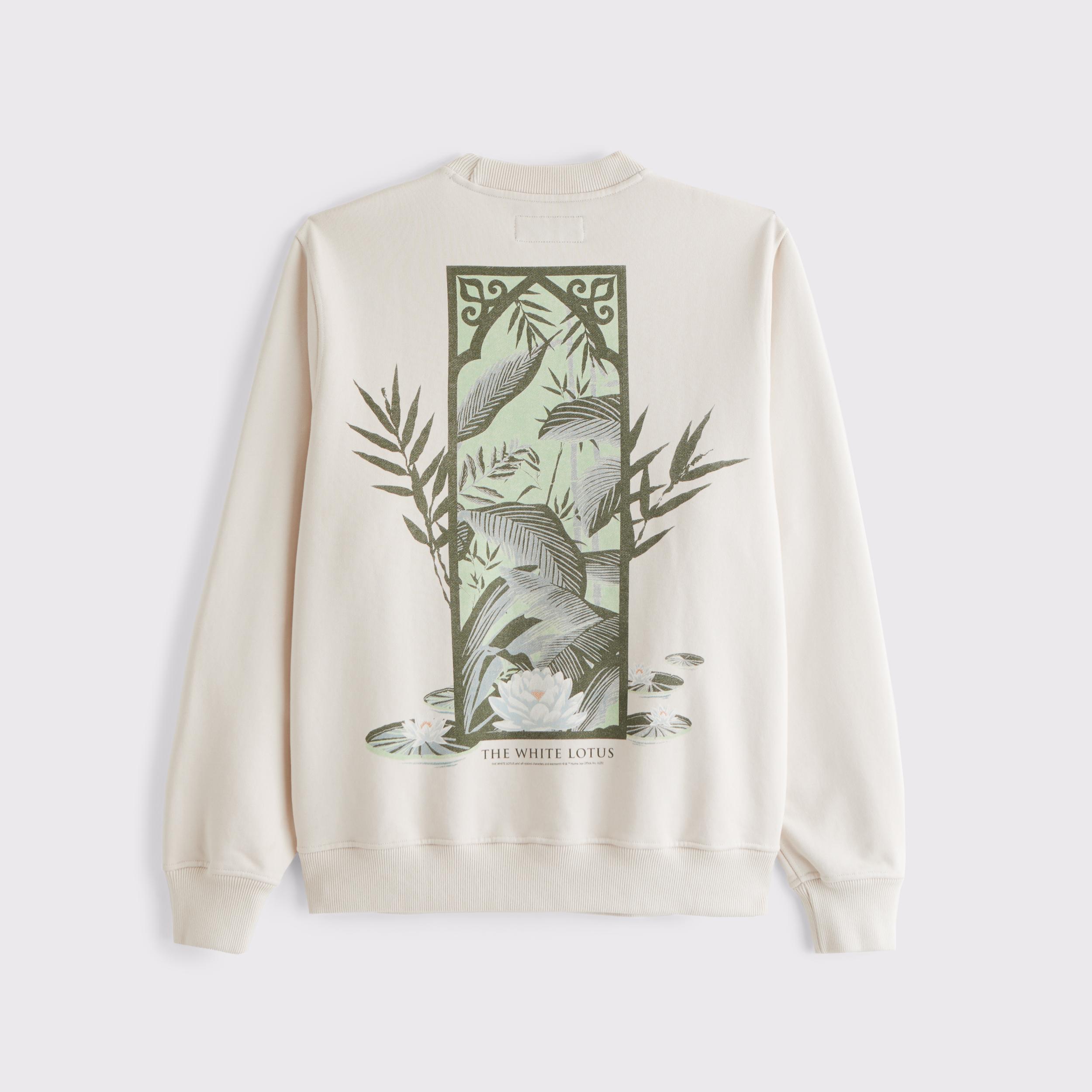 The White Lotus Graphic Crew Sweatshirt Product Image