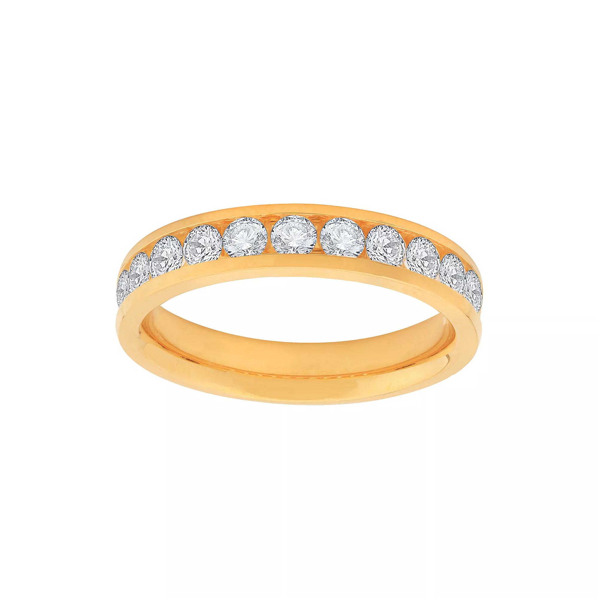 Diamond Medley 14k Gold 3/4 Carat T.W. Lab-Grown Diamond Ring, Women's, Size: 8 Product Image