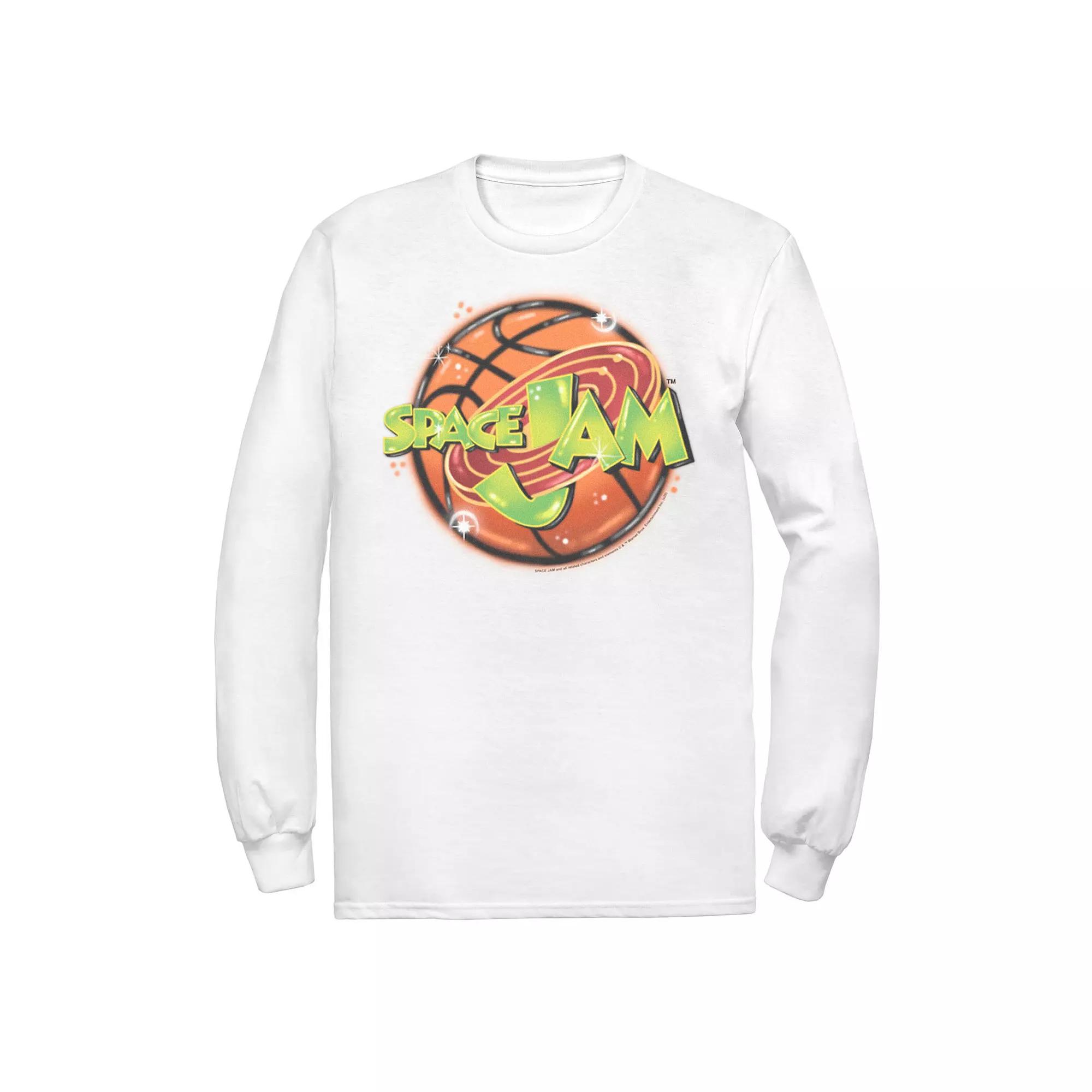 Men's Looney Tunes Space Jam Airbrushed Logo Tee,  Product Image
