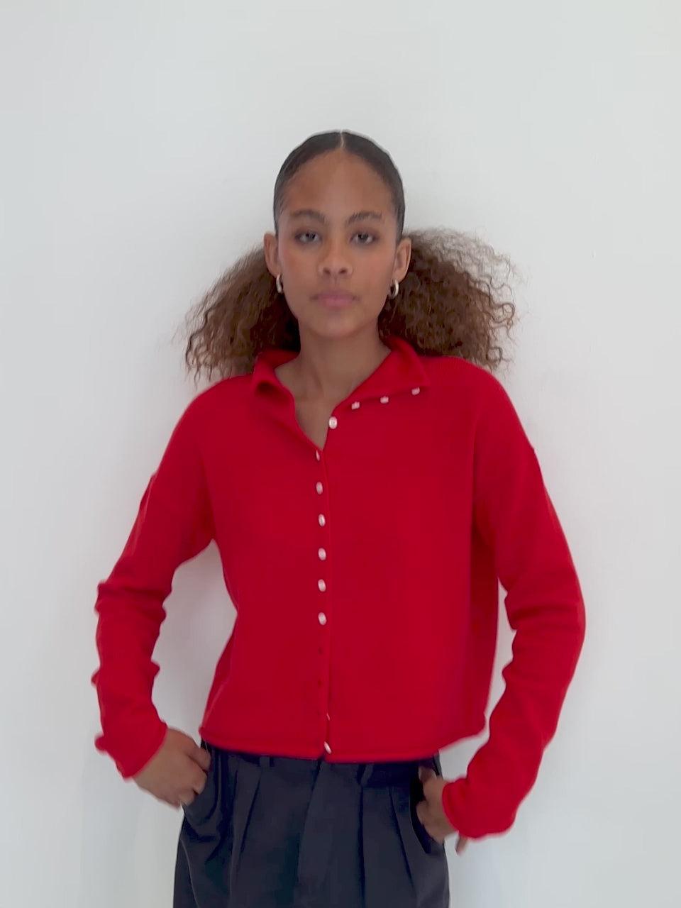 Taylor Cardigan In Cotton Cashmere Product Image