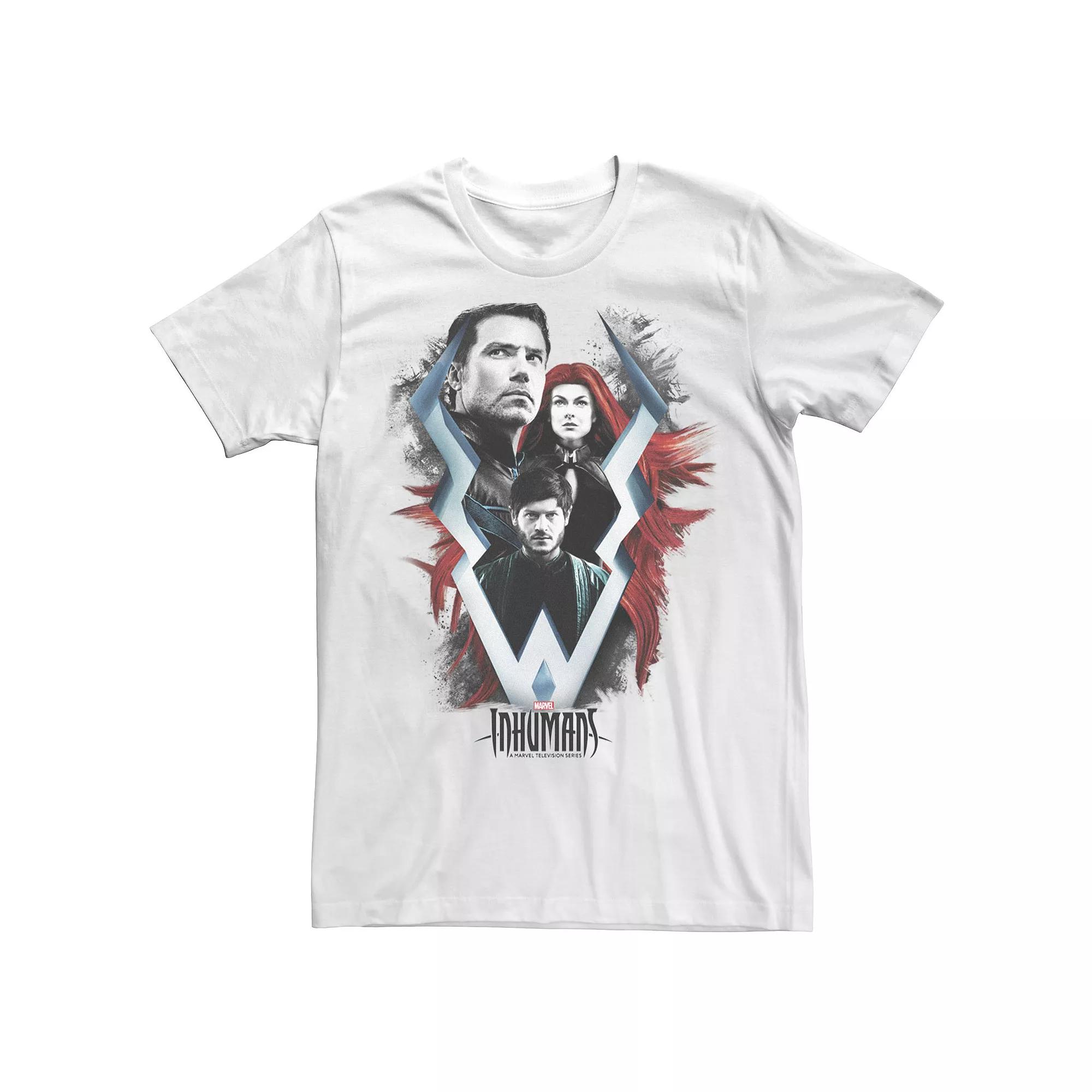 Men's Marvel Inhumans TV Series Black Bolt Medusa Maximus Graphic Tee,  Product Image