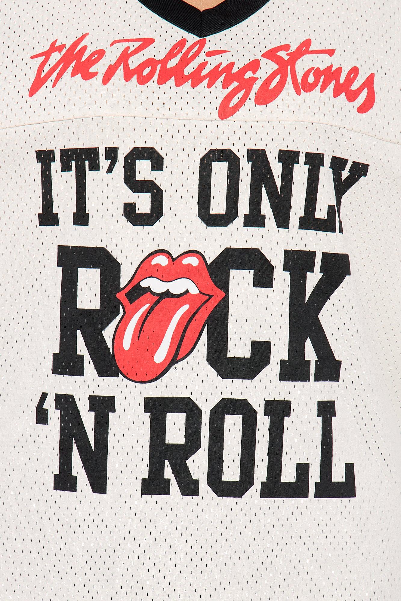 The Rolling Stones Jersey Tee - Cream Product Image