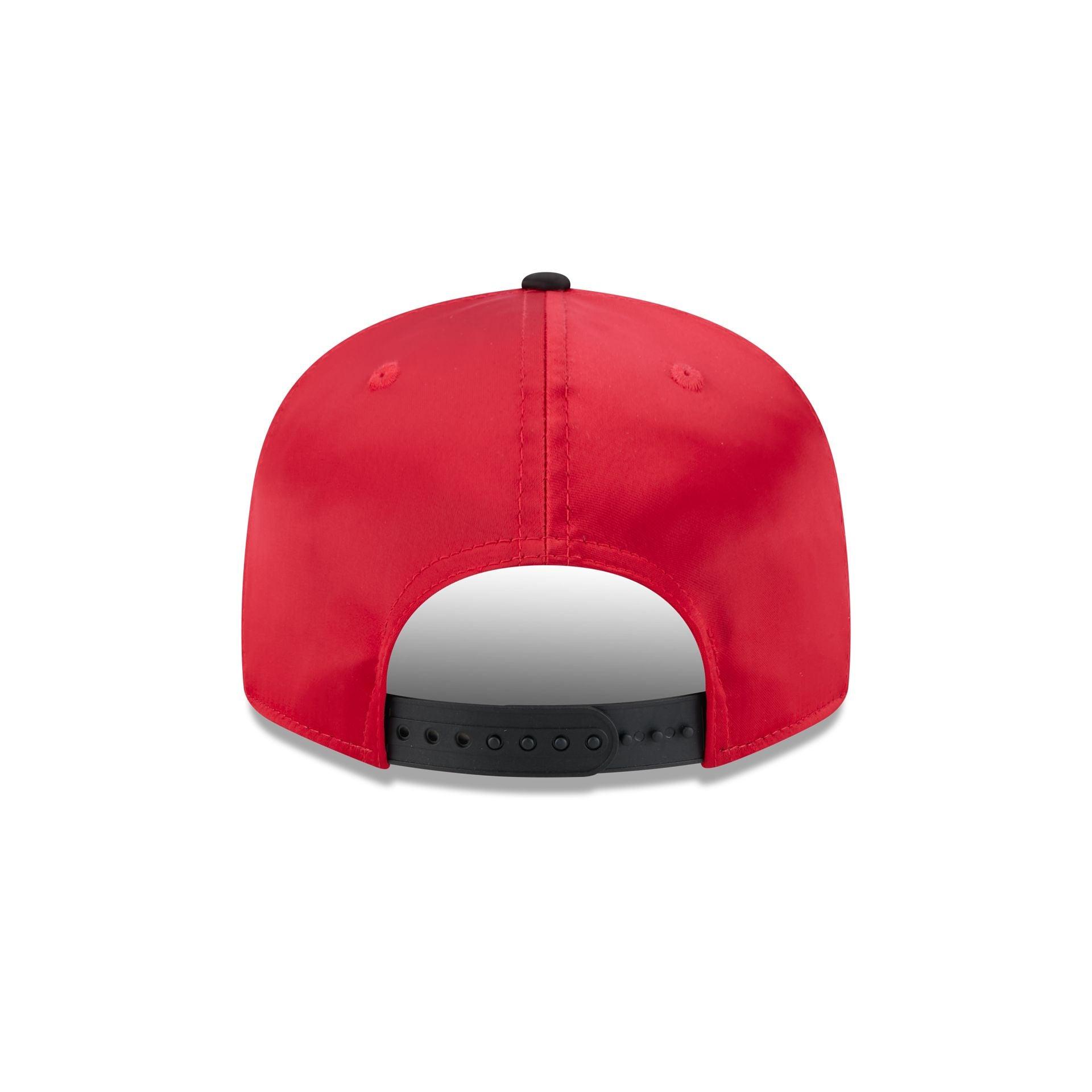 Houston Rockets Satin Pin 9FIFTY Snapback Hat Male Product Image