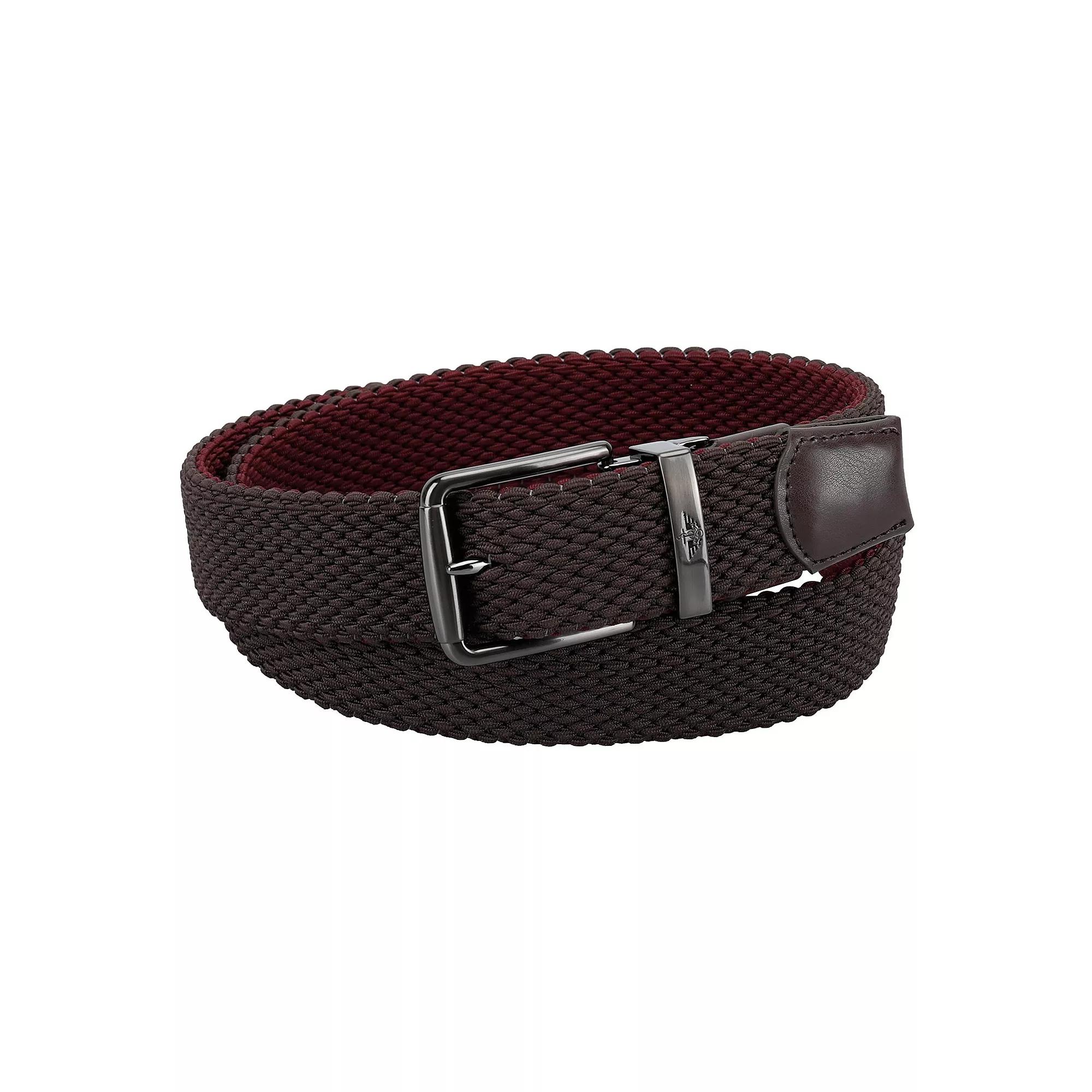Men's Dockers® 2-in-1 Reversible Stretch Braided Web Belt,  Product Image