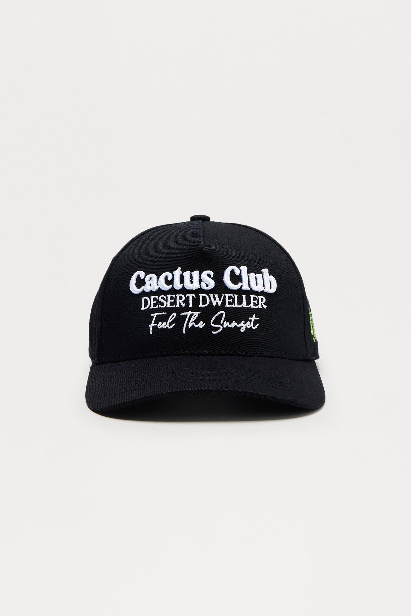 Cactus Club Snapback Hat - Black Male Product Image
