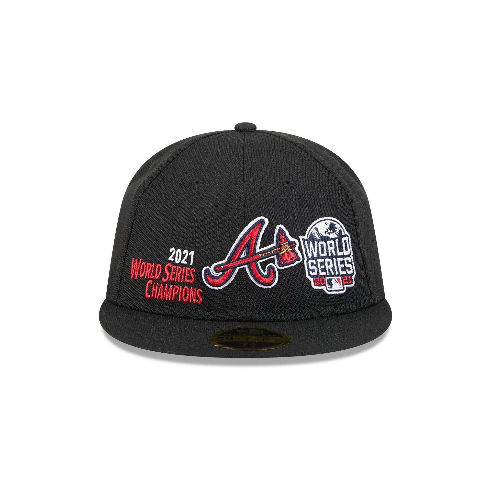Atlanta Braves Championship Pack Retro Crown 59FIFTY Fitted Hat Male Product Image